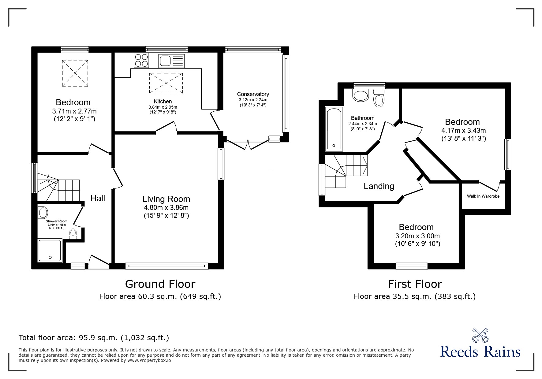 80, Mendip Road, Bristol floorplan