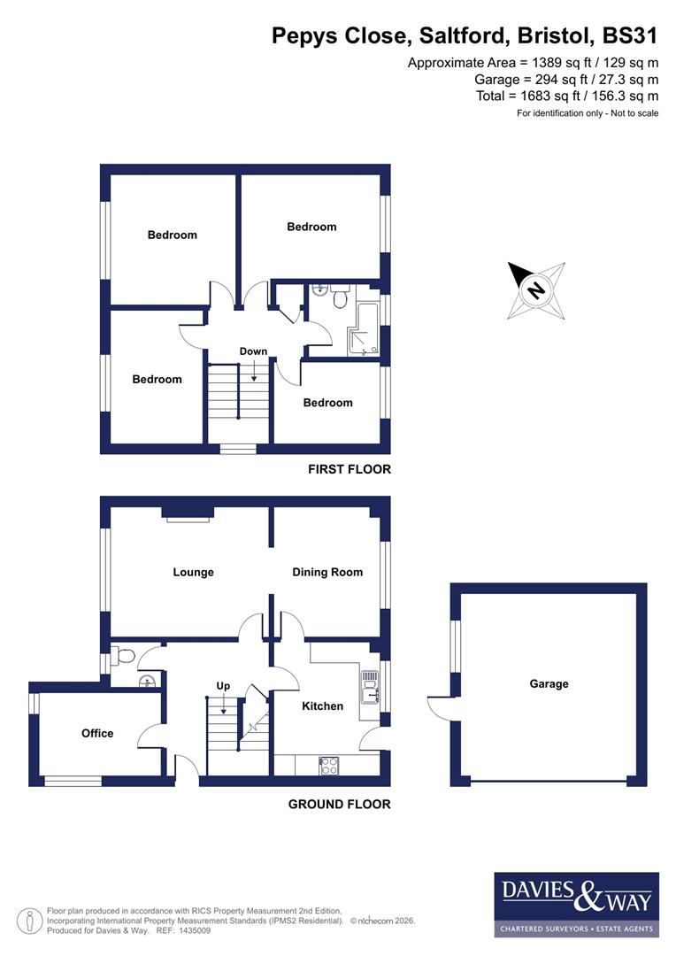 20, Pepys Close, Bristol floorplan