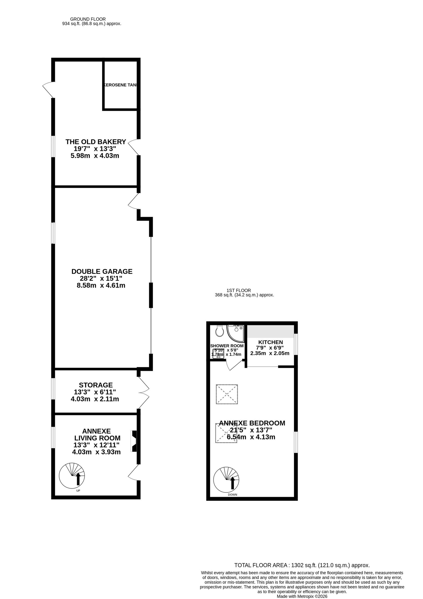 Rowden Mill, Bromyard floorplan