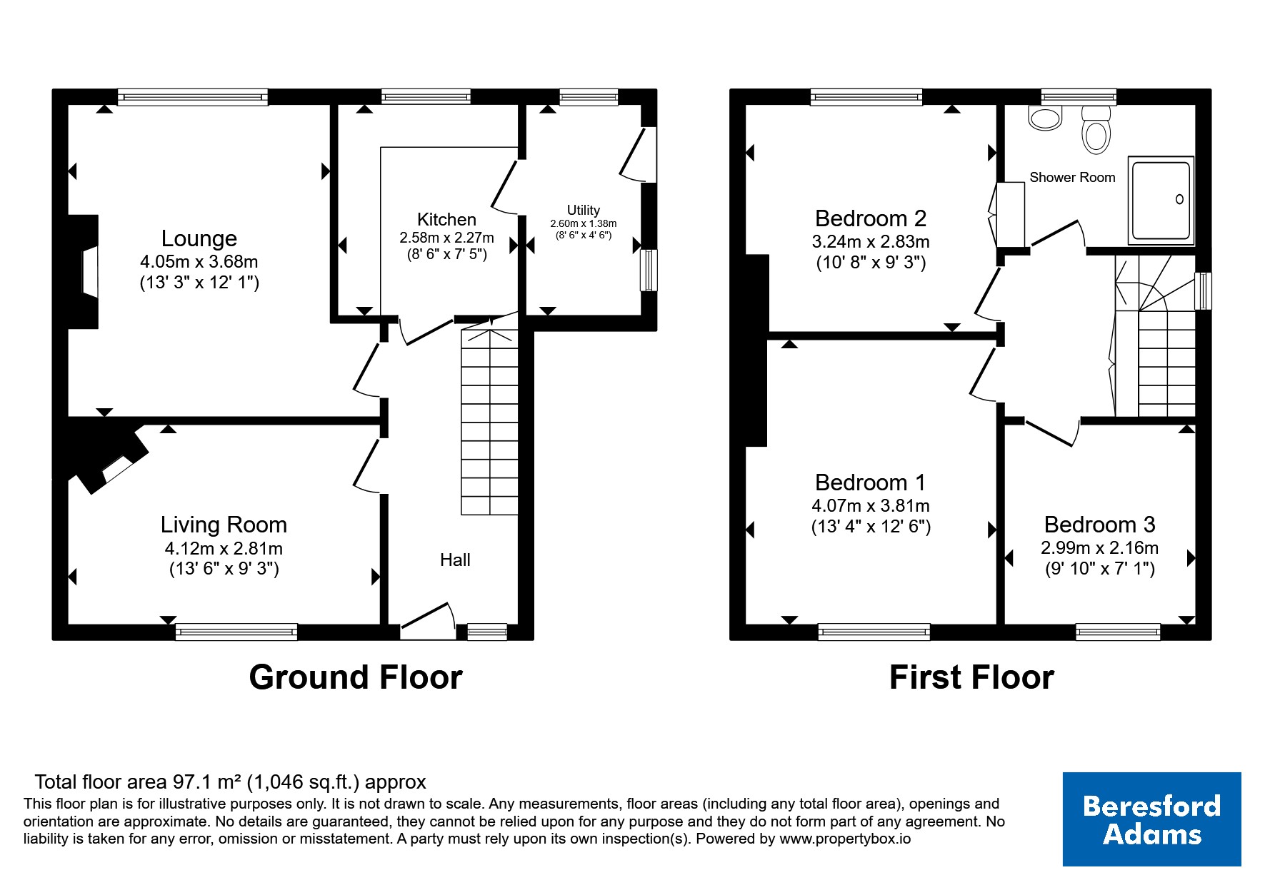30, Bron Y Garth, Gwynedd floorplan