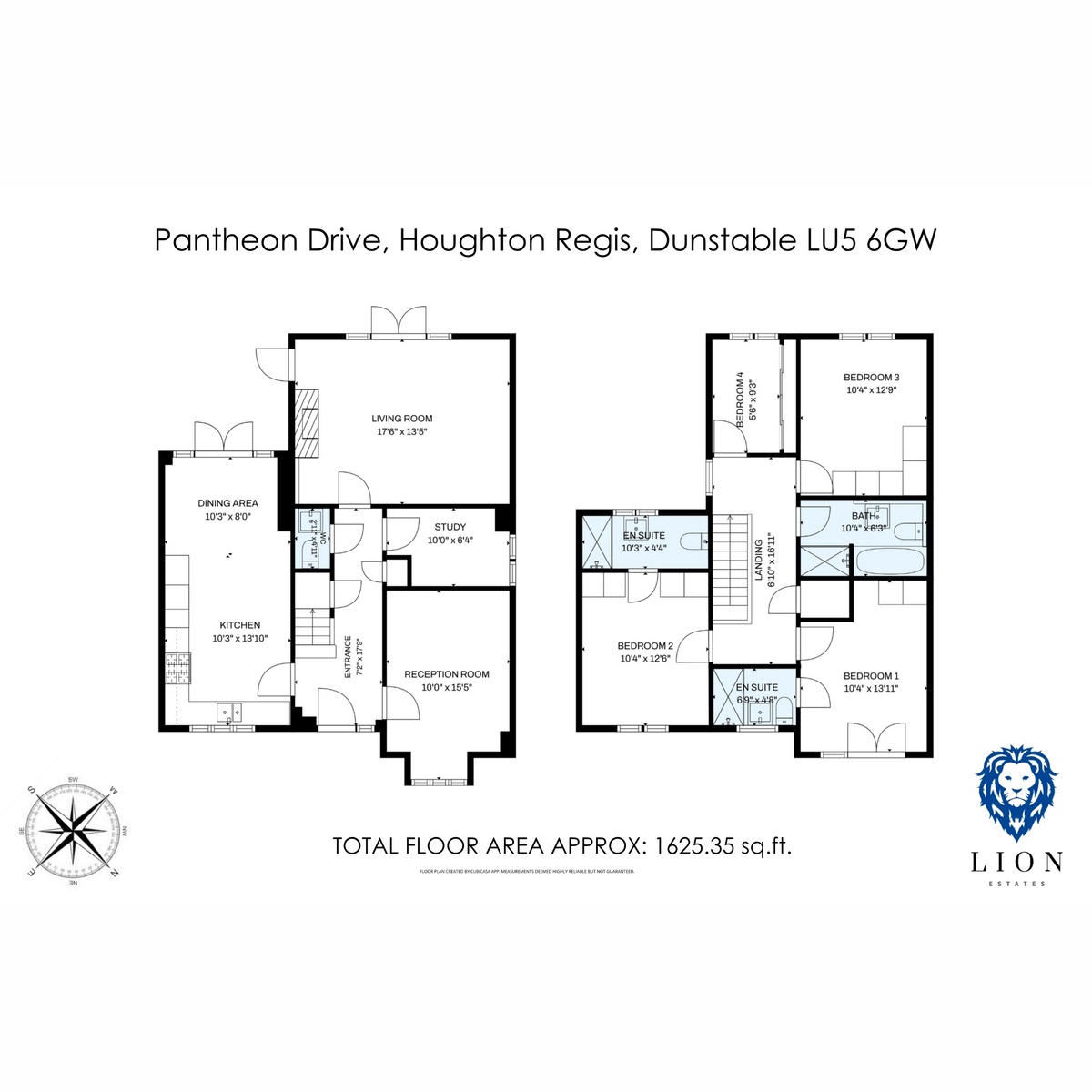 9, Pantheon Drive, Dunstable floorplan