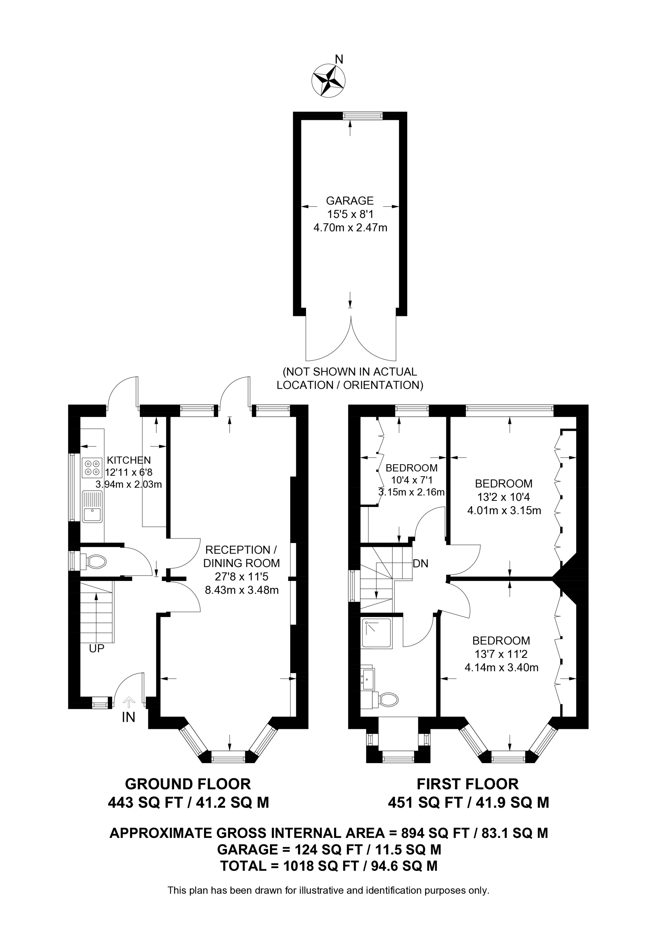 Whitton Manor Road, Isleworth floorplan