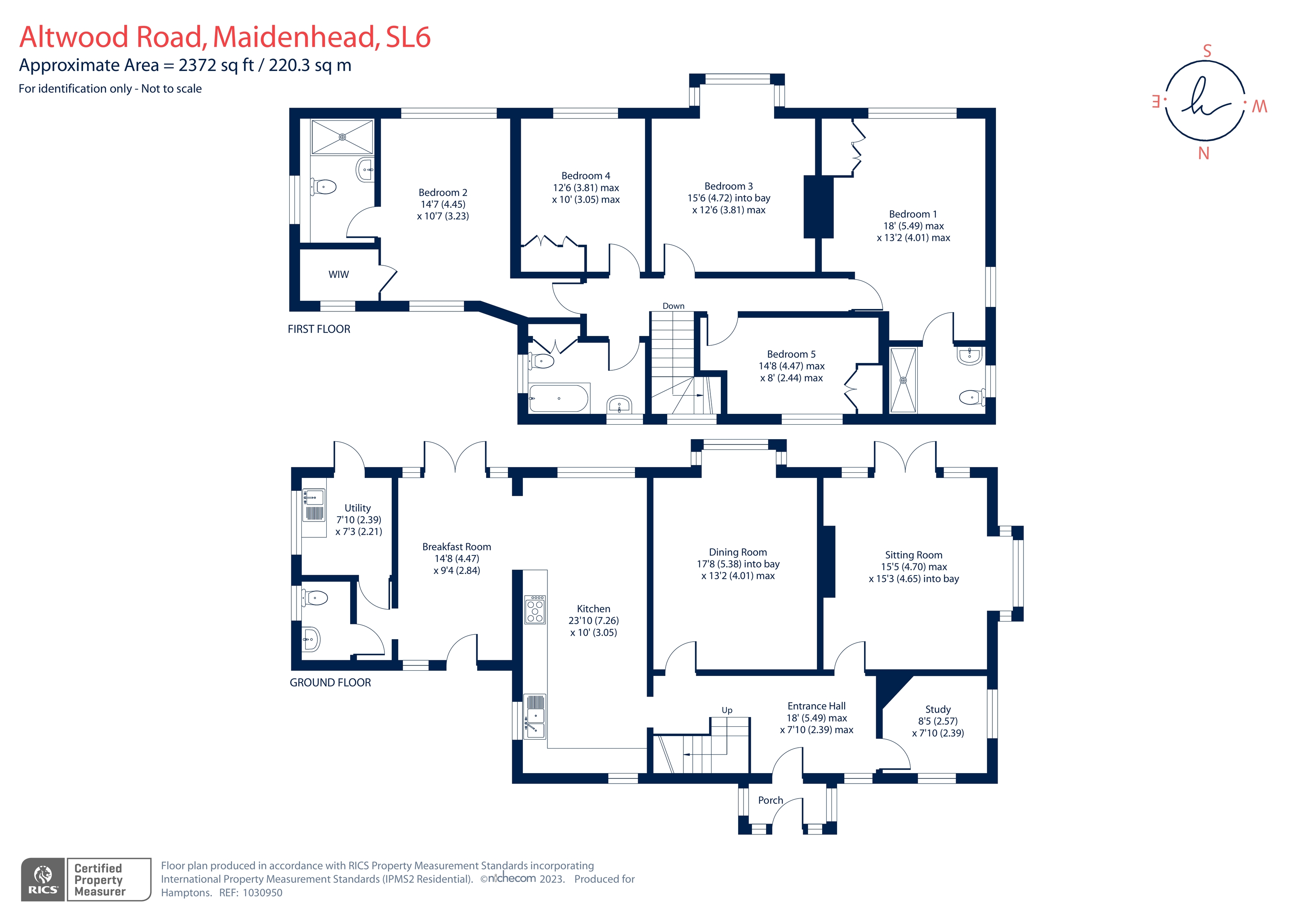 65, Altwood Road, Maidenhead floorplan