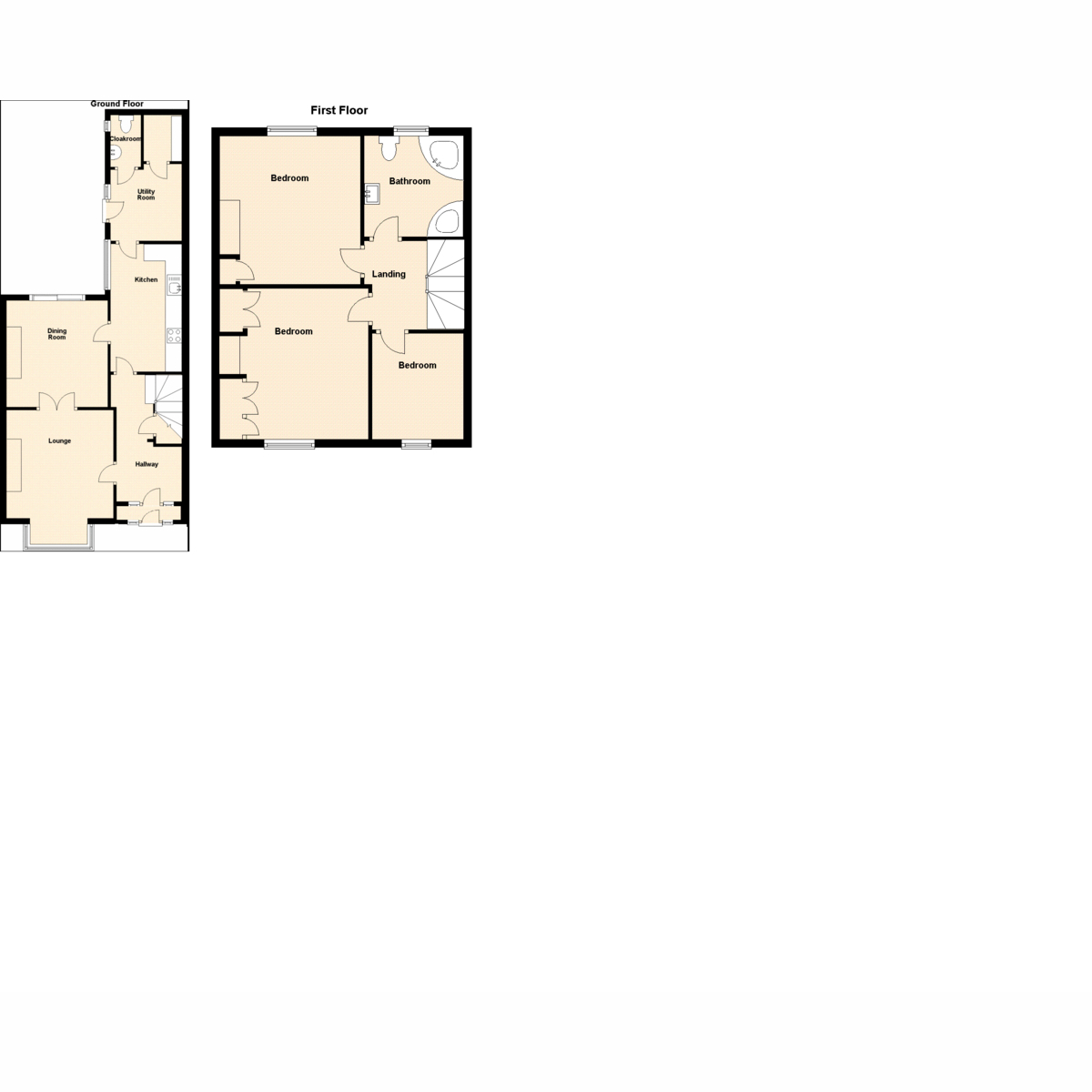 14, Albert Street, Boston floorplan