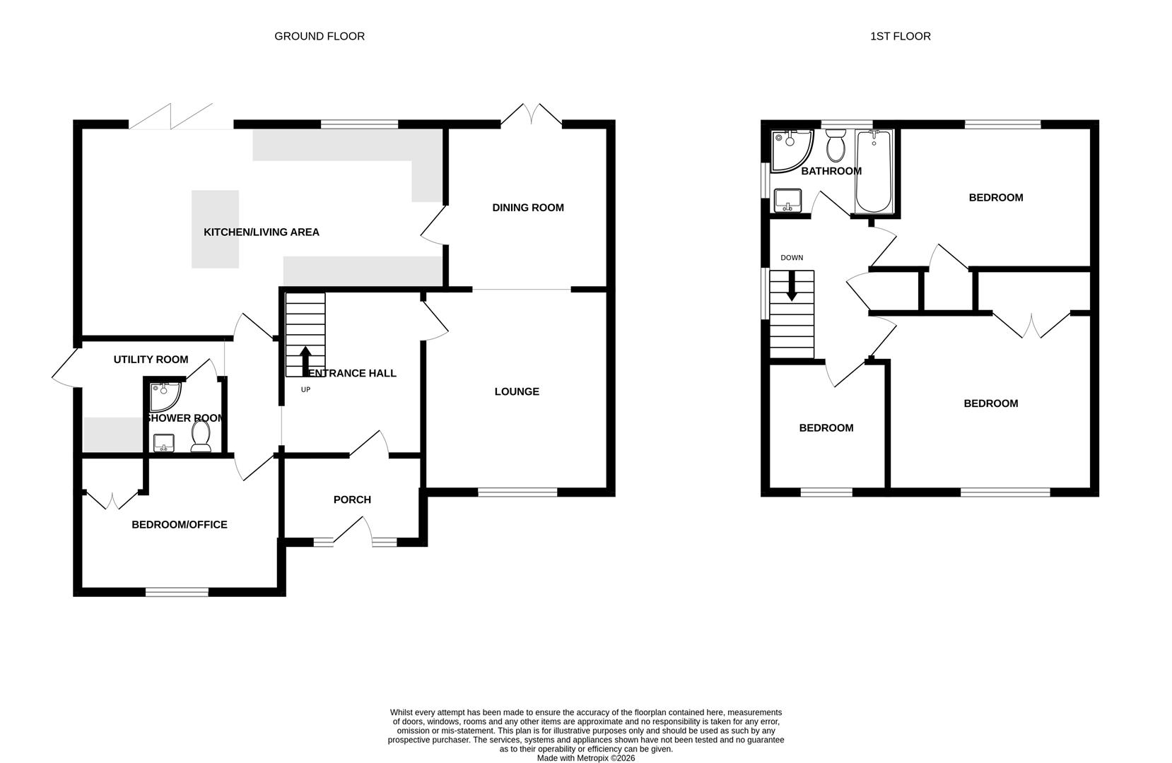 4, Rocelin Close, Norwich floorplan