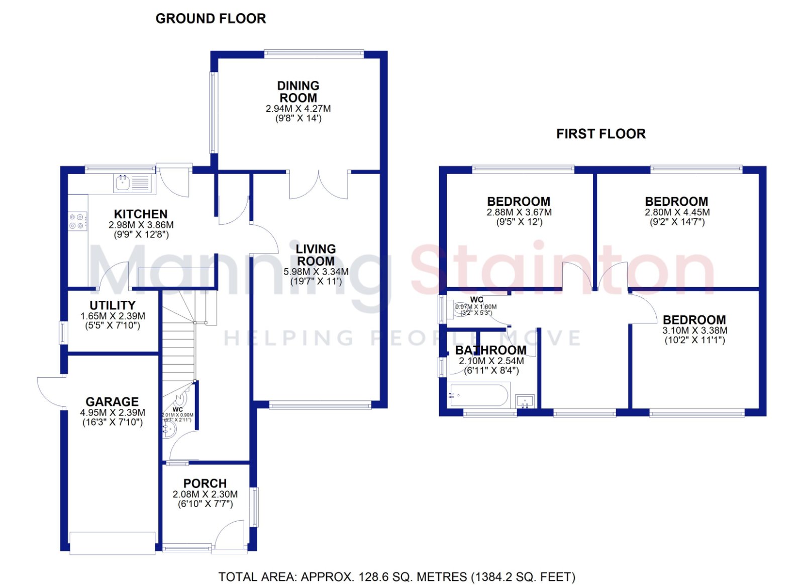 61, Rockwood Crescent, Pudsey floorplan