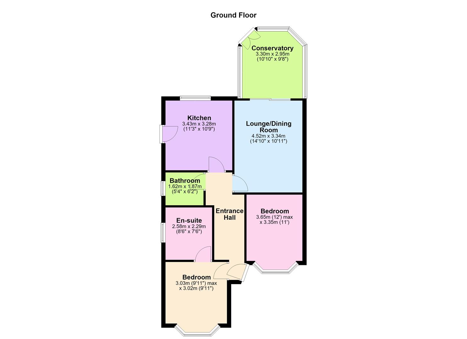 Almond Way, Earl Shilton floorplan