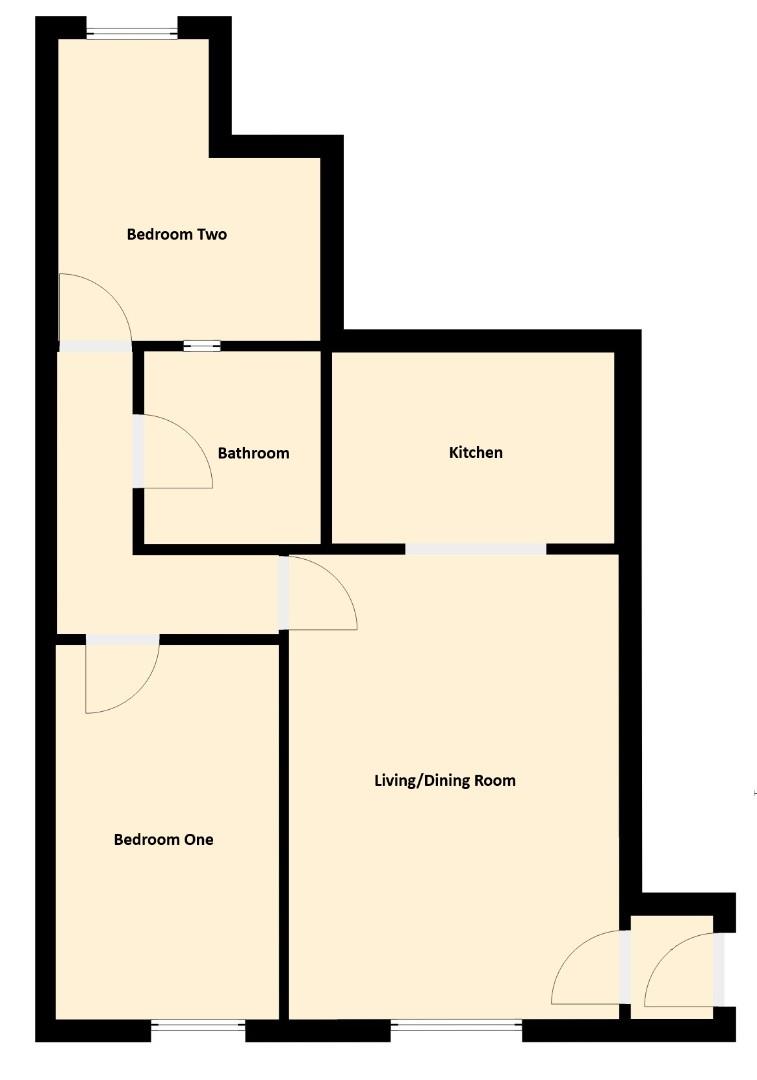 Flat 3, Adelaide Court, 180 Abbotsbury Road, Weymouth floorplan