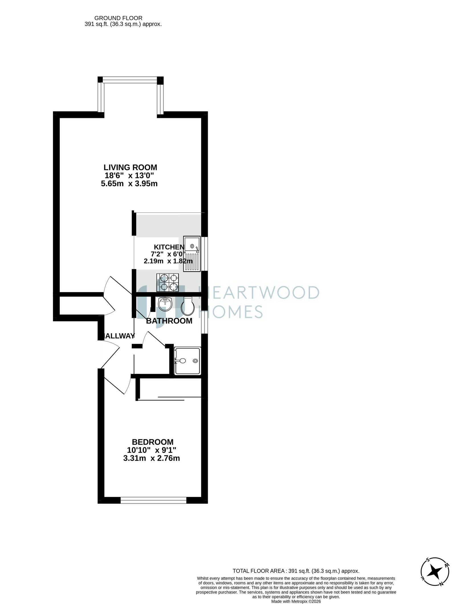 The Larches,Flat 7, Milford Close, St. Albans floorplan