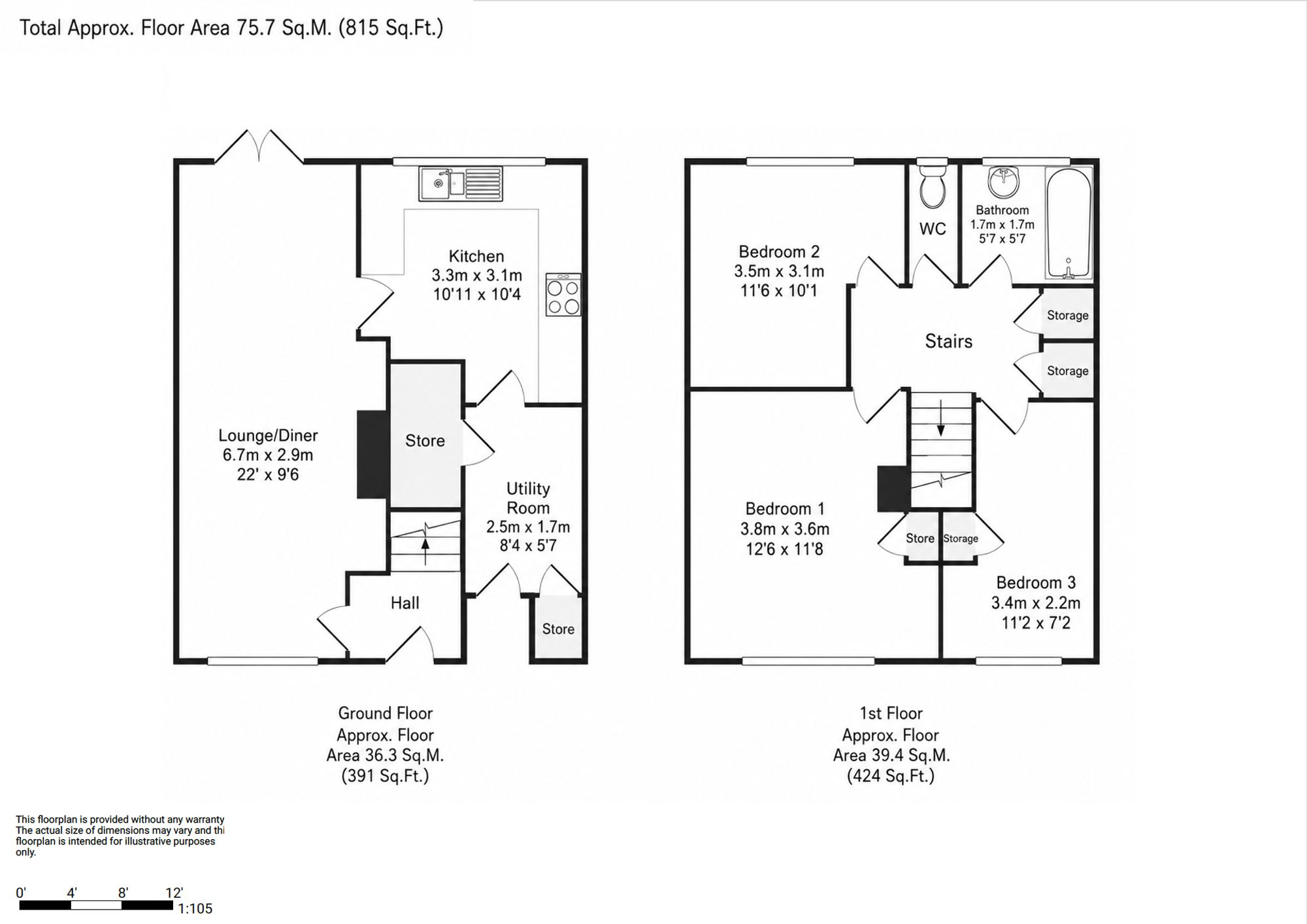 27 Tithe Barn Lane, Sheffield floorplan
