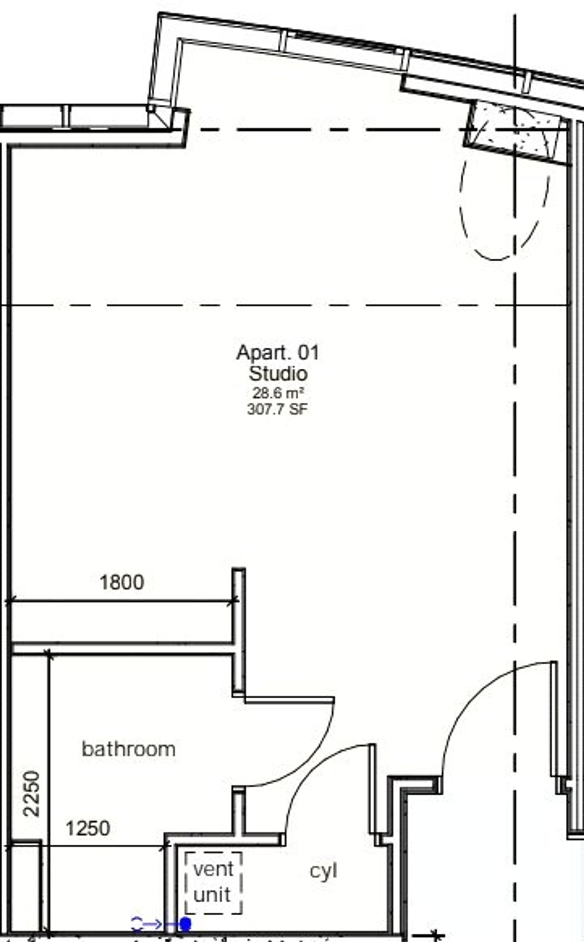 801 The Tower, 19 Plaza Boulevard, Liverpool floorplan