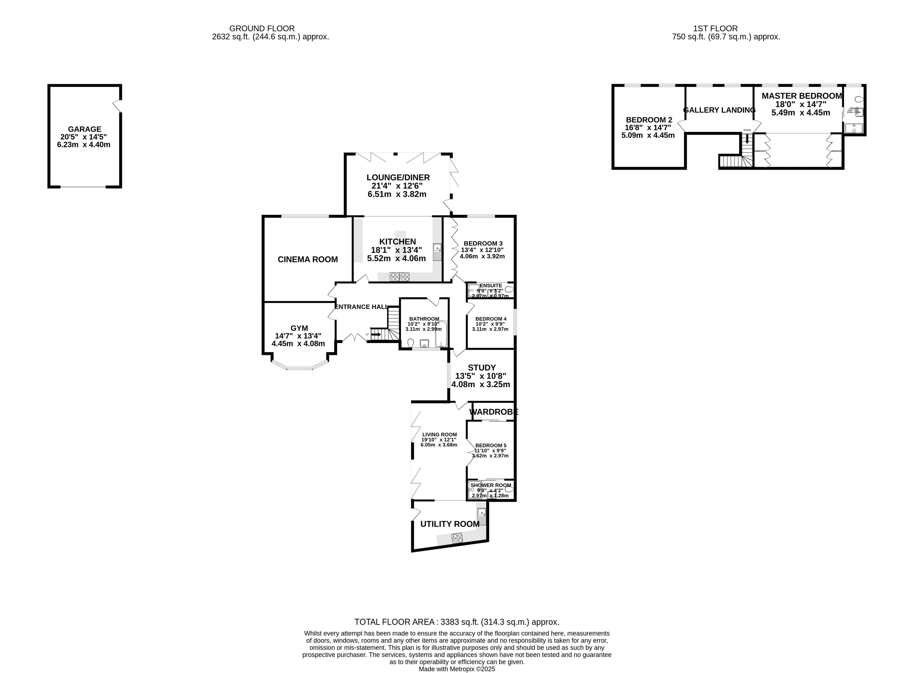 Fox Court, Crowle floorplan