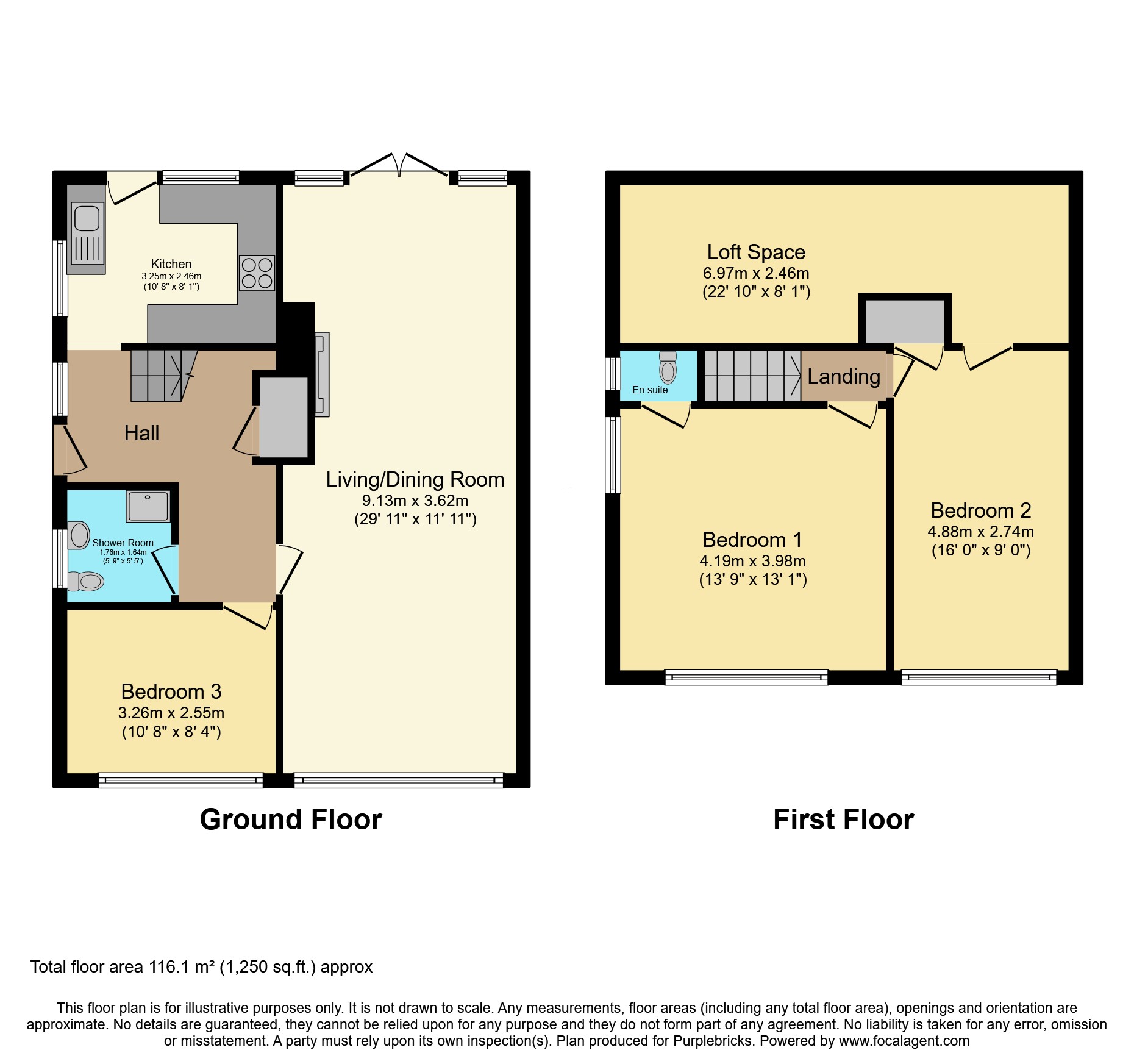 48, Stewart Close, Spondon, Derby floorplan