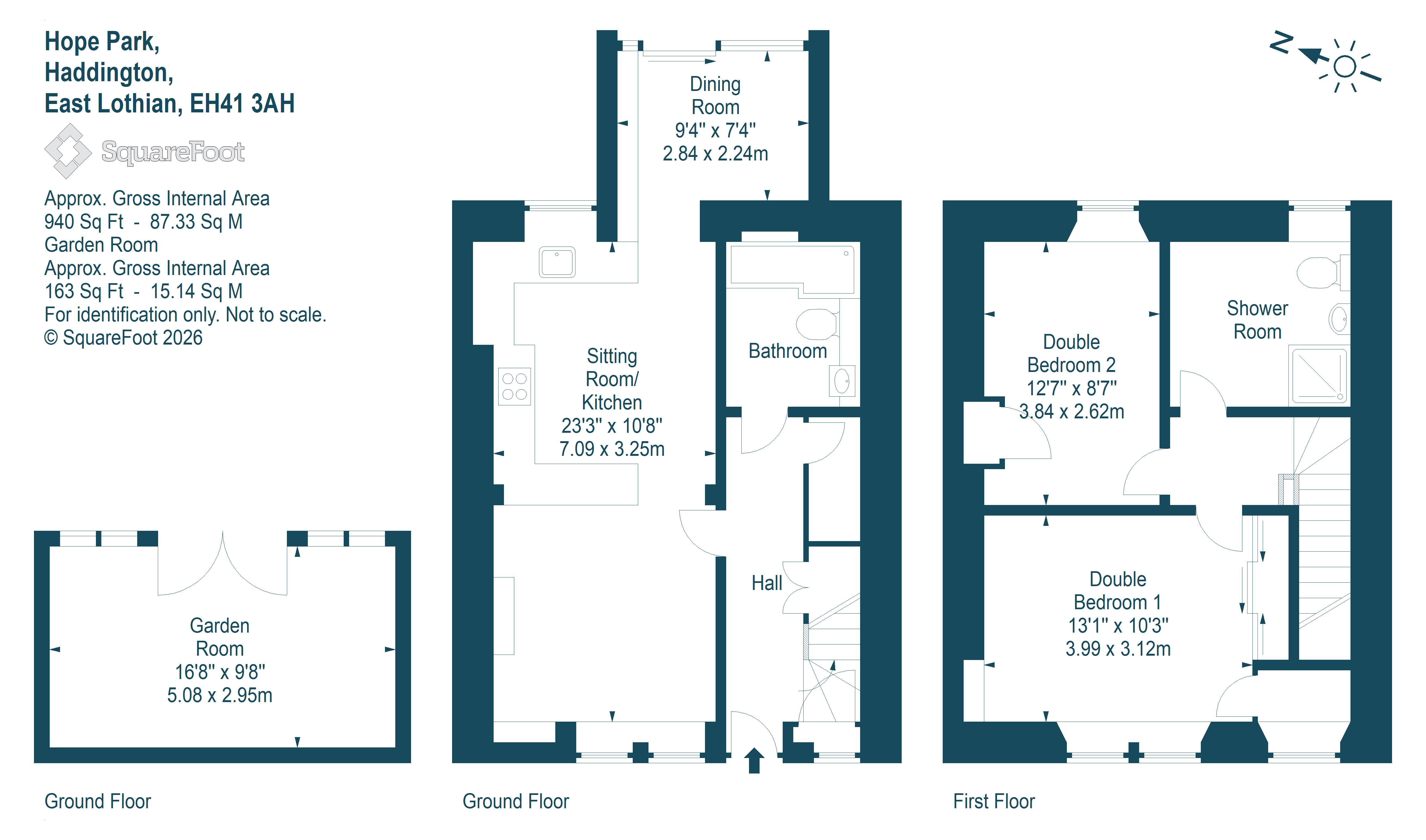 13, Hope Park, HADDINGTON floorplan