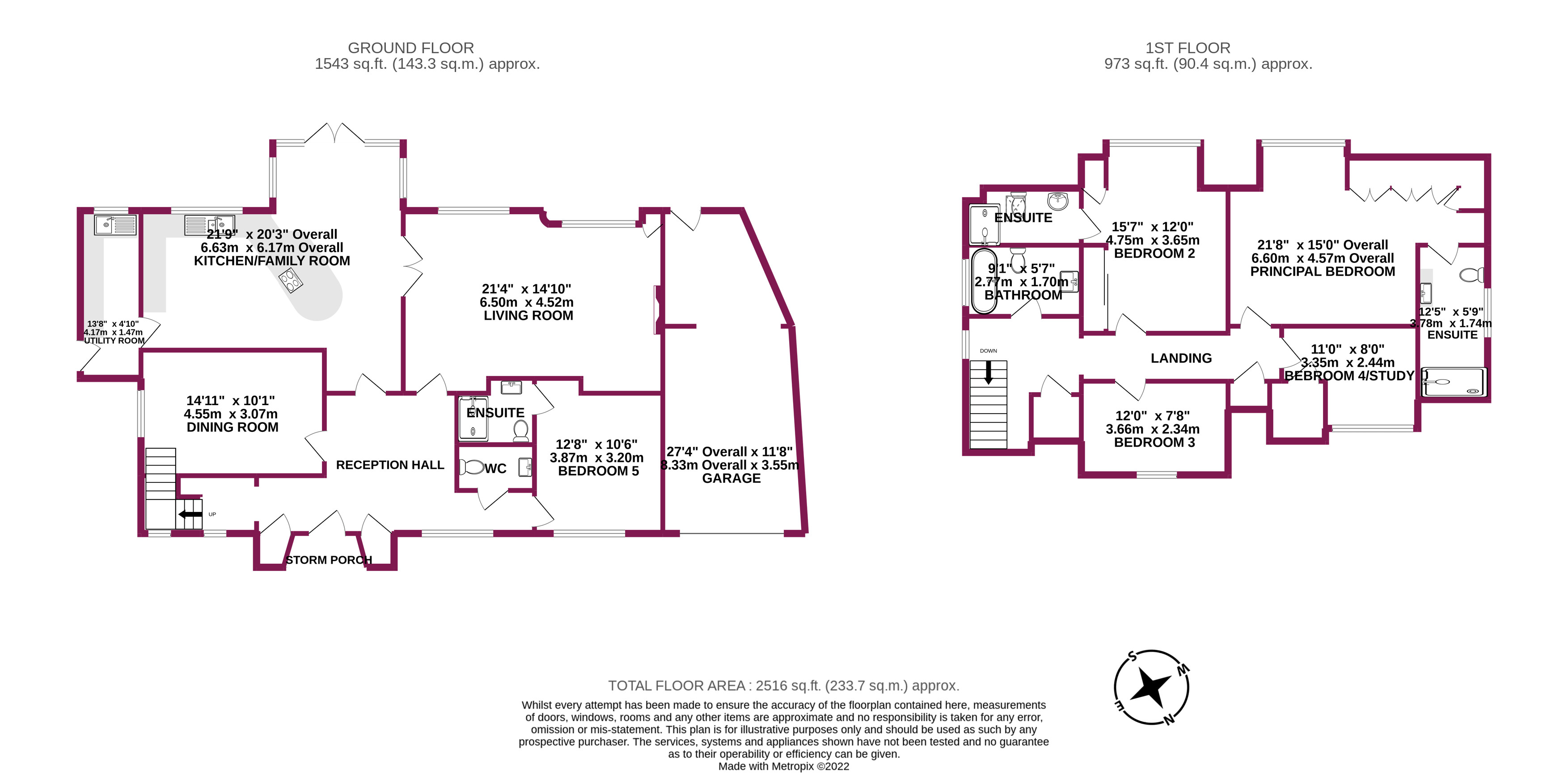 Kingsway, CraigweilOnSea, West Sussex PO21, 4 bedroom detached house