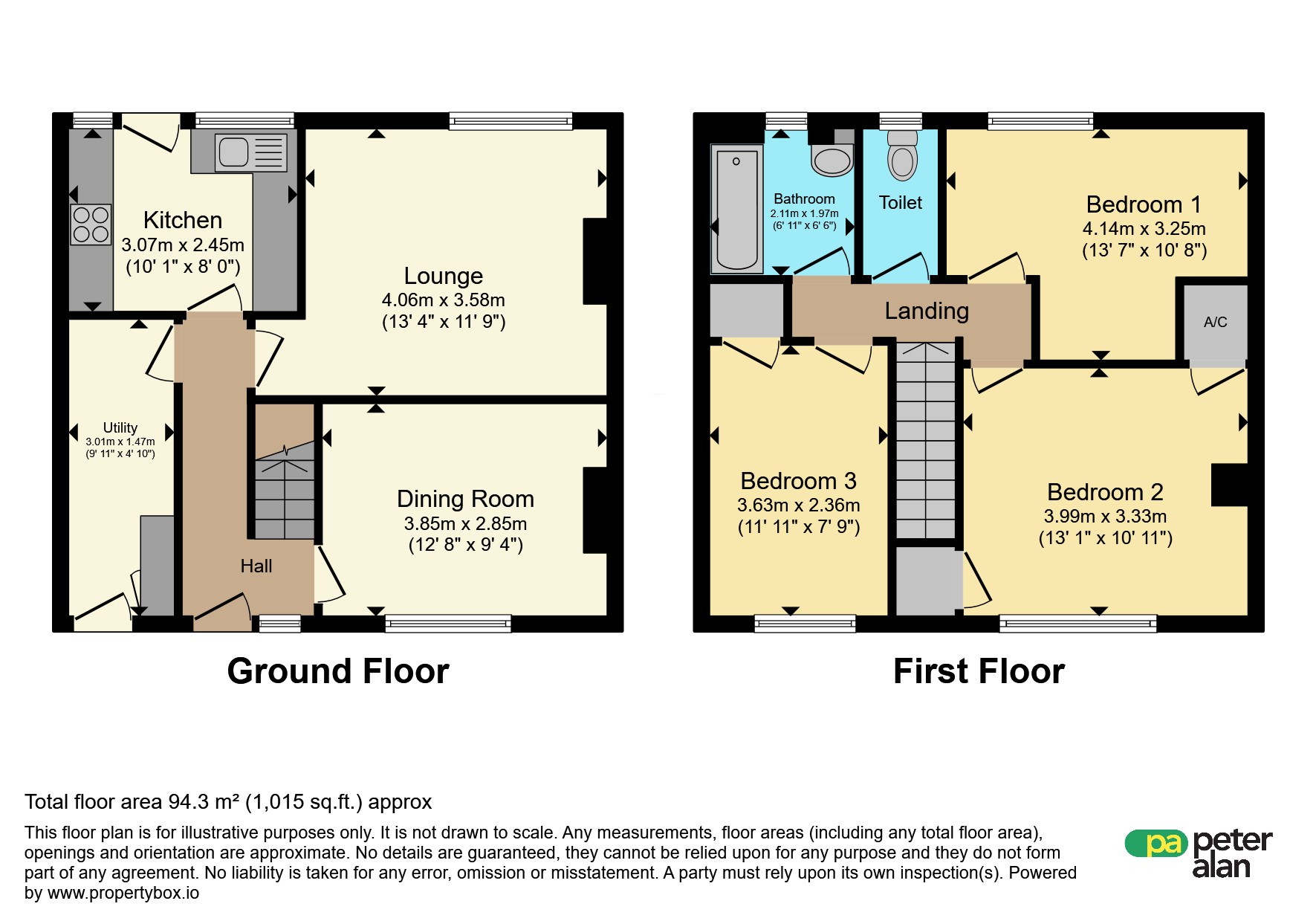 678, Beechley Drive, Cardiff floorplan