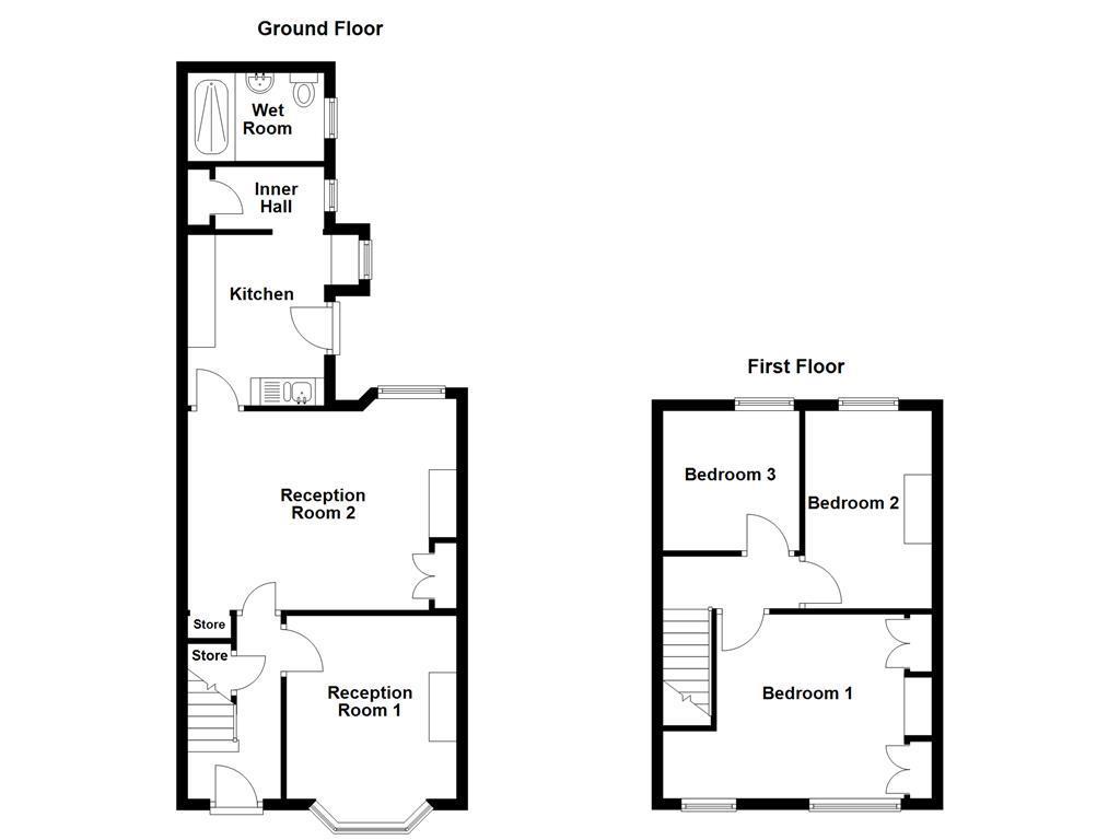 11, Thorn Street, Bacup floorplan