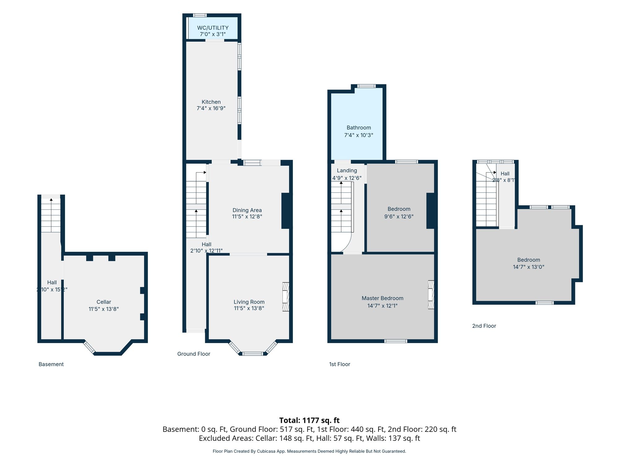 20 Manor Road, Leamington Spa floorplan
