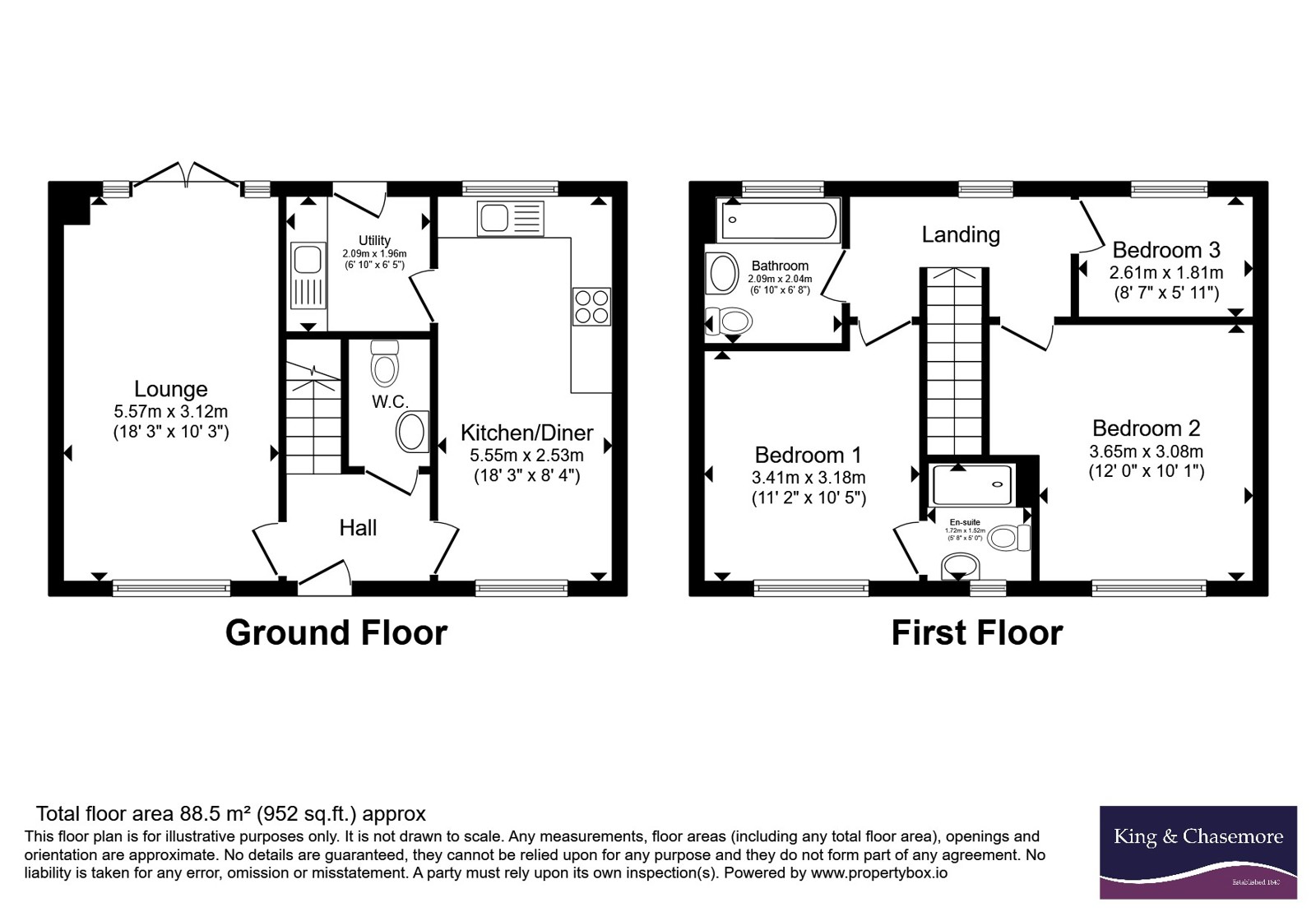 44, Pintail Drive, West Sussex floorplan