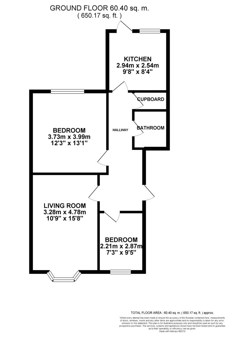 2 Bedrooms Flat for sale in Springfield Road, St. Leonards-On-Sea TN38