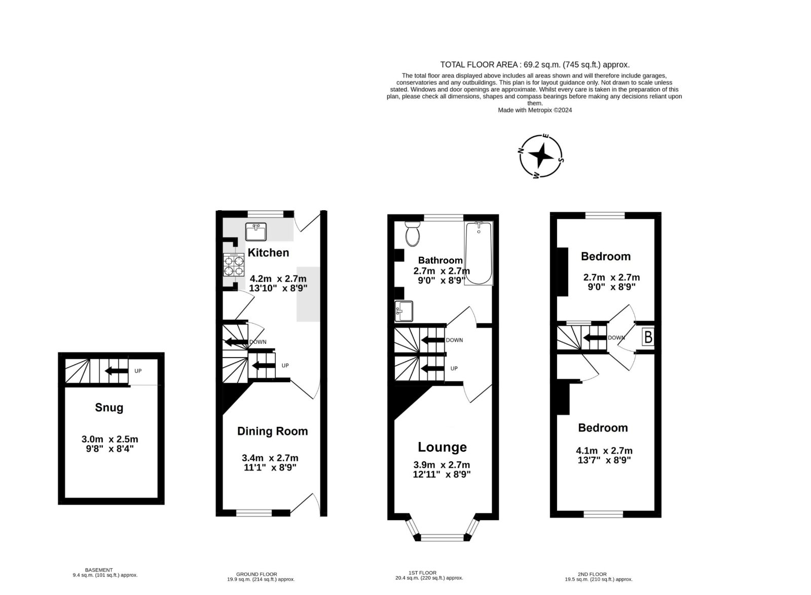 60, Middle Street, Kent floorplan