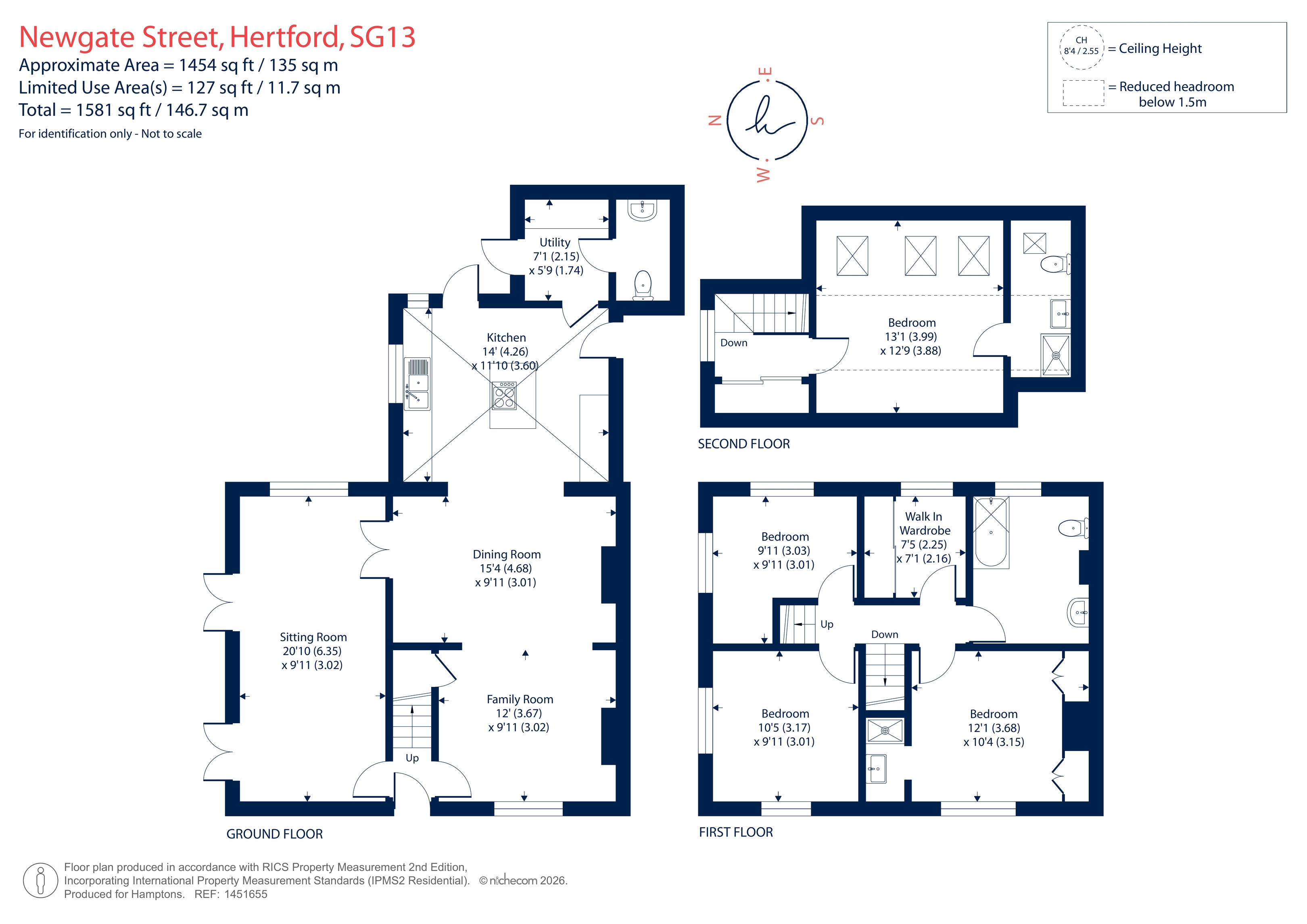 8 Home Farm Cottages, Ponsbourne Park, Hertford floorplan