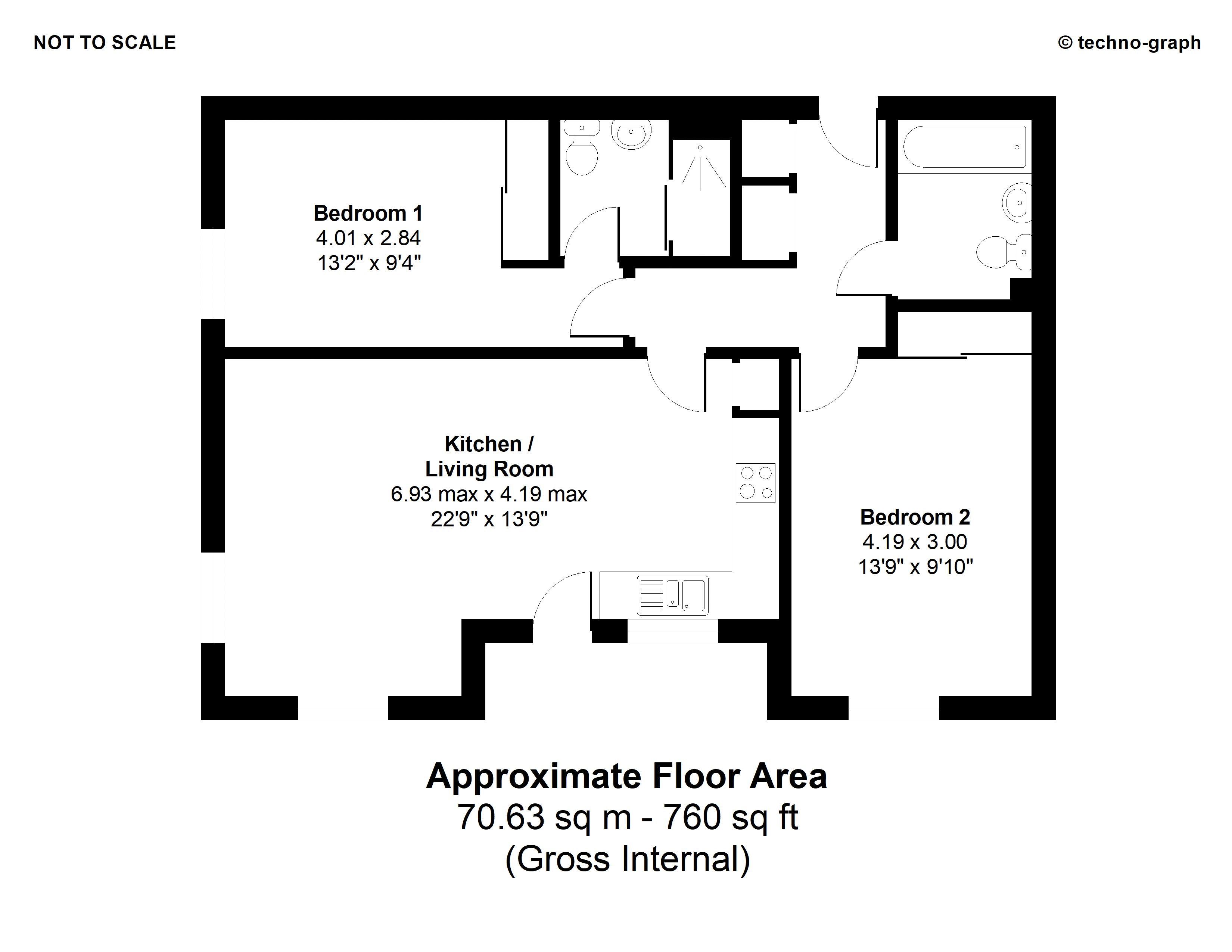 2 Bedrooms Flat for sale in Wellesbourne Crescent, High Wycombe HP13