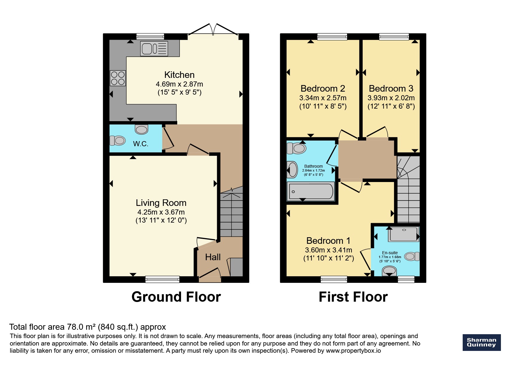 22, Cumper Lane, Cambridge floorplan