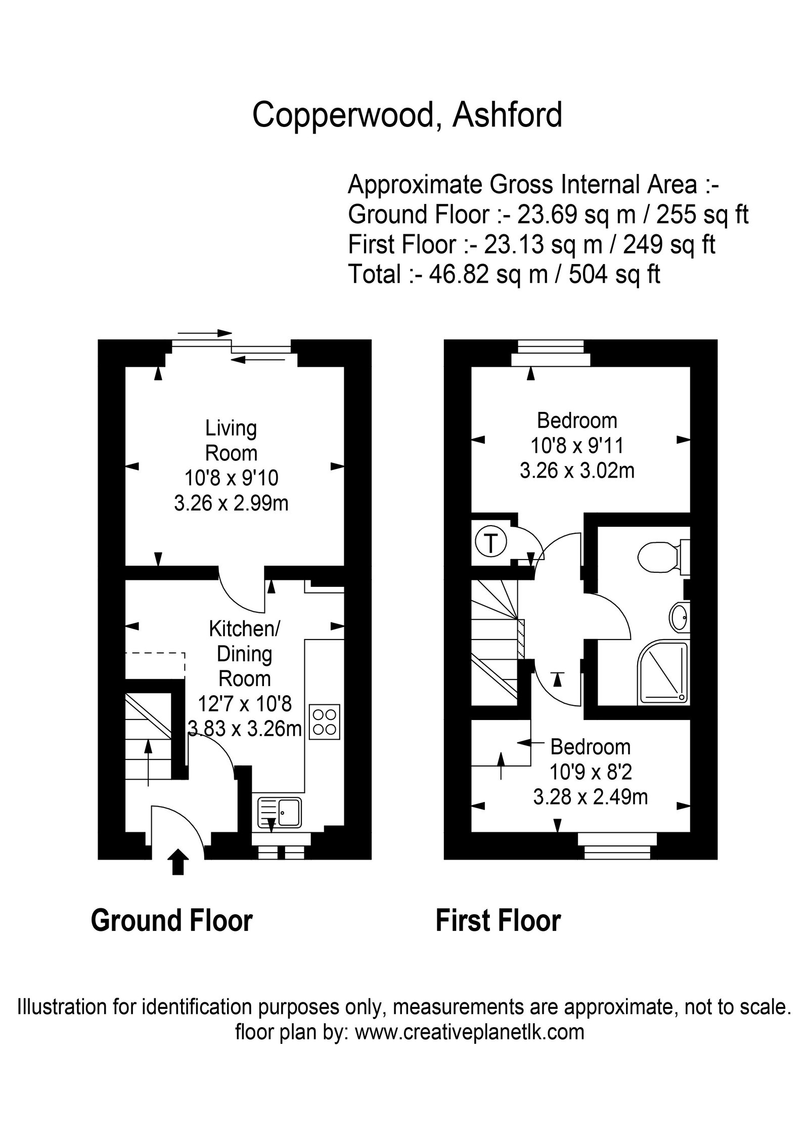 7, Copperwood, Ashford floorplan