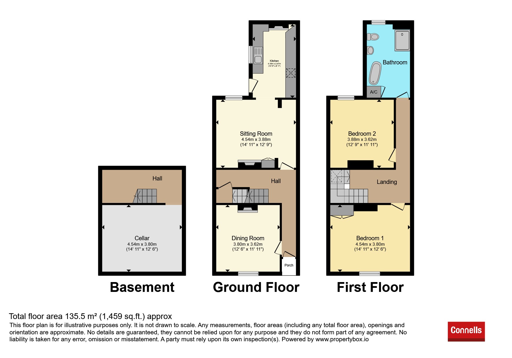 173, Edgar Street, Hereford floorplan