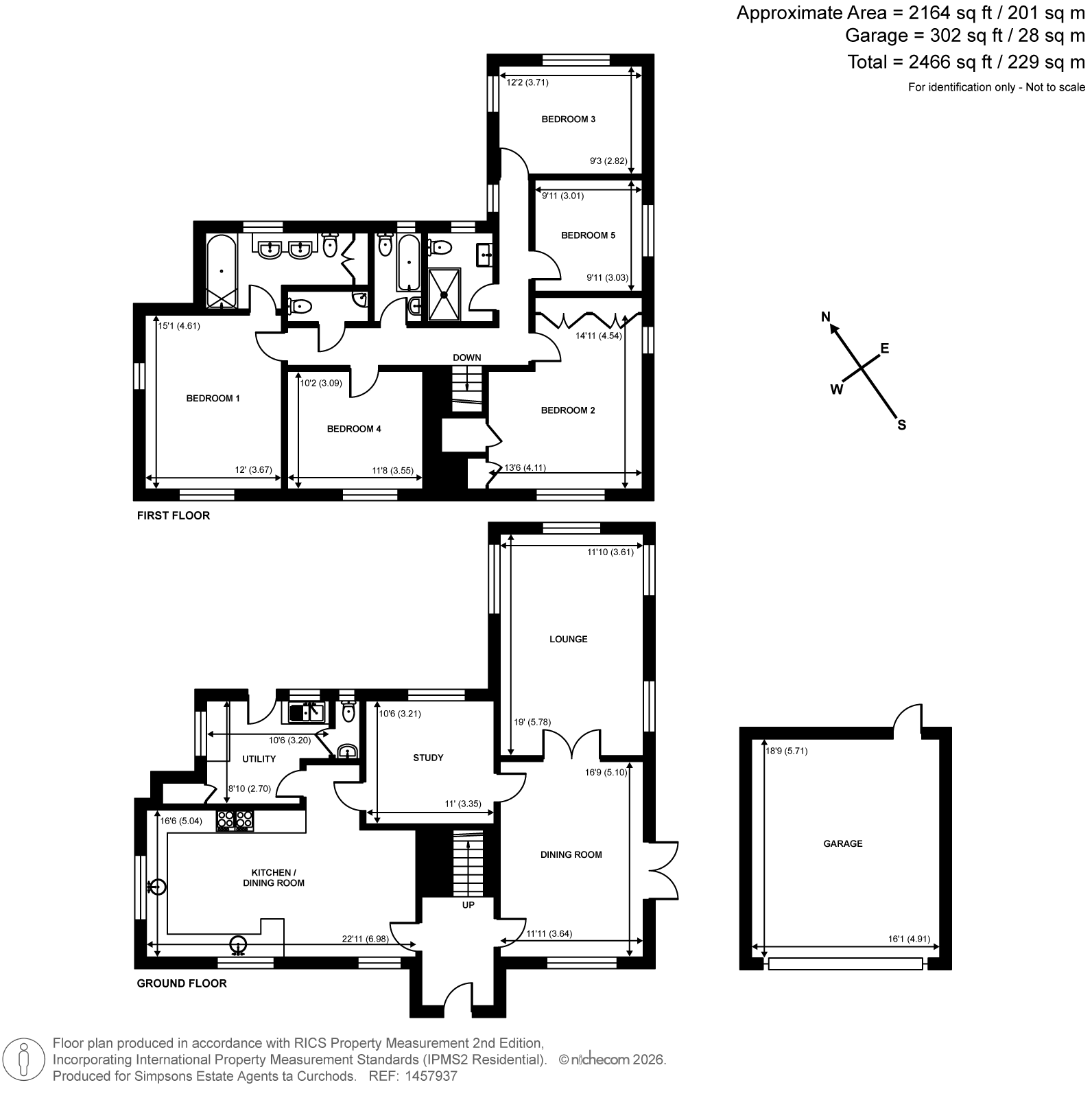 The Spinney,, Oak End Way, Woodham floorplan