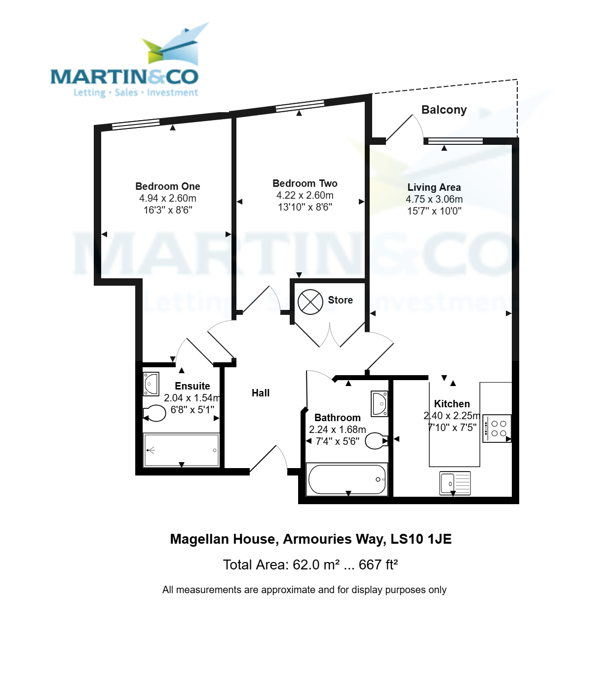 8, Magellan House, Leeds floorplan