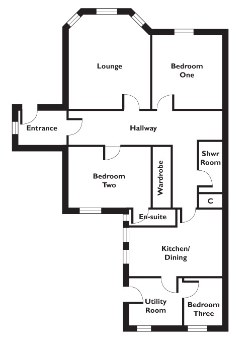 163 Alexandra Parade, Dunoon, Argyll and Bute floorplan