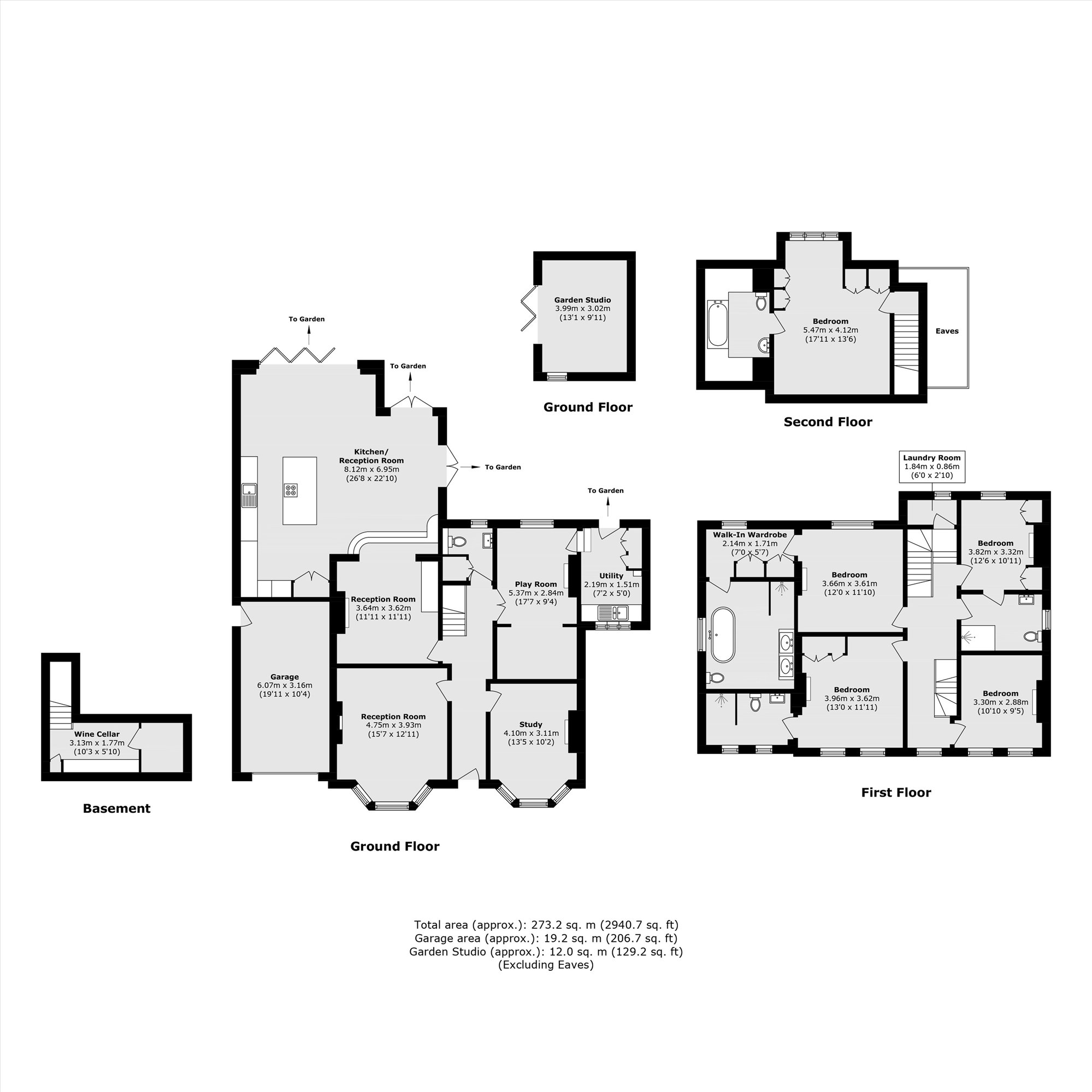 41, Oatlands Avenue, Weybridge floorplan
