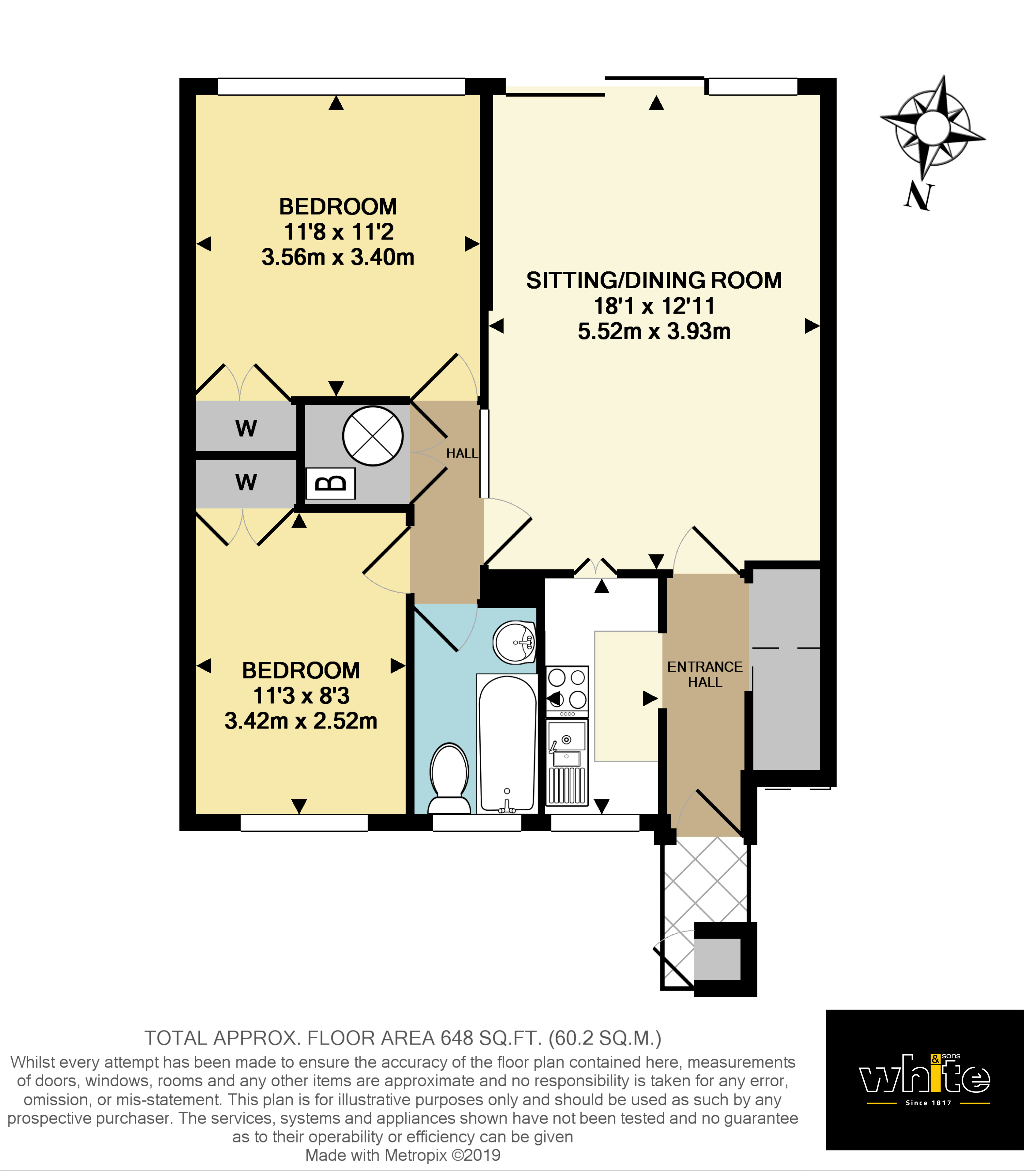 2 Bedrooms Flat to rent in Gayton Court, Somers Road, Reigate, Surrey RH2