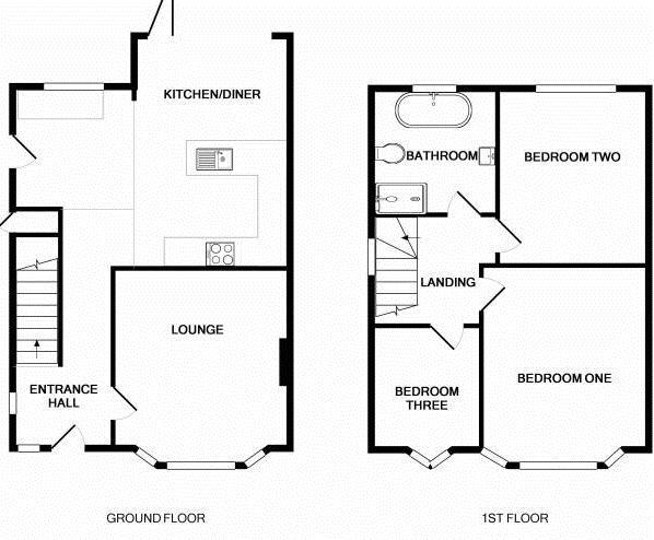 3 Bedrooms Semi-detached house for sale in Ethelwulf Road, Worthing, West Sussex BN14