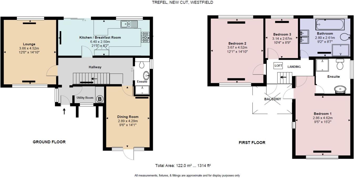 4 Bedrooms Detached bungalow for sale in Newcut, Westfield TN35