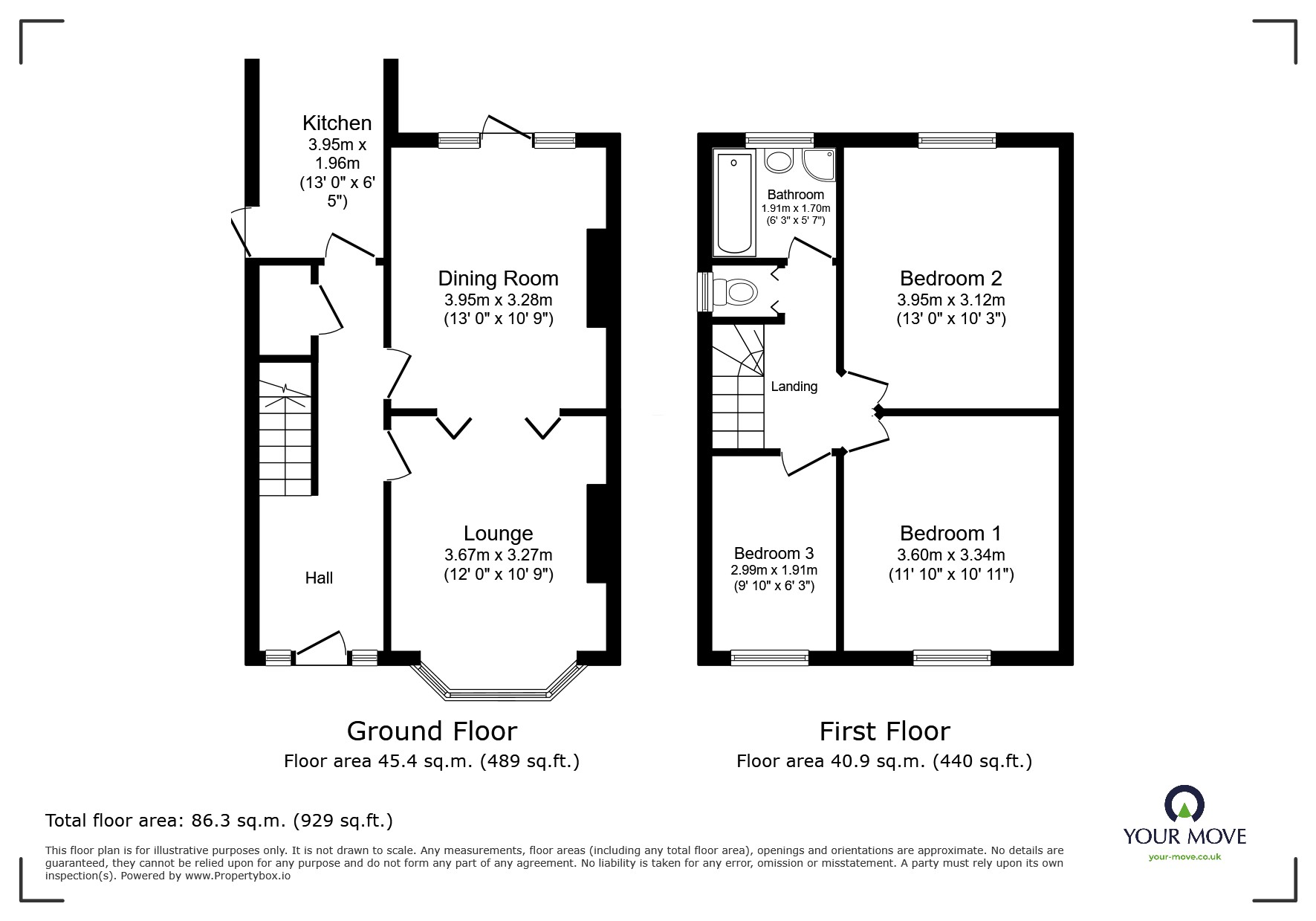 18, Dunstall Avenue, West Midlands floorplan