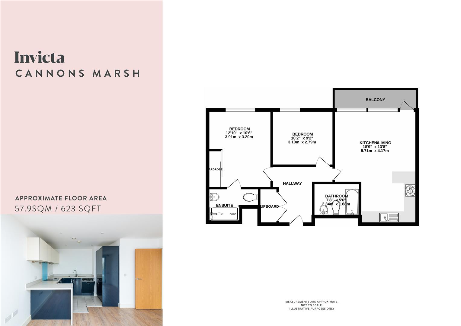 Millennium Promenade, Bristol floorplan
