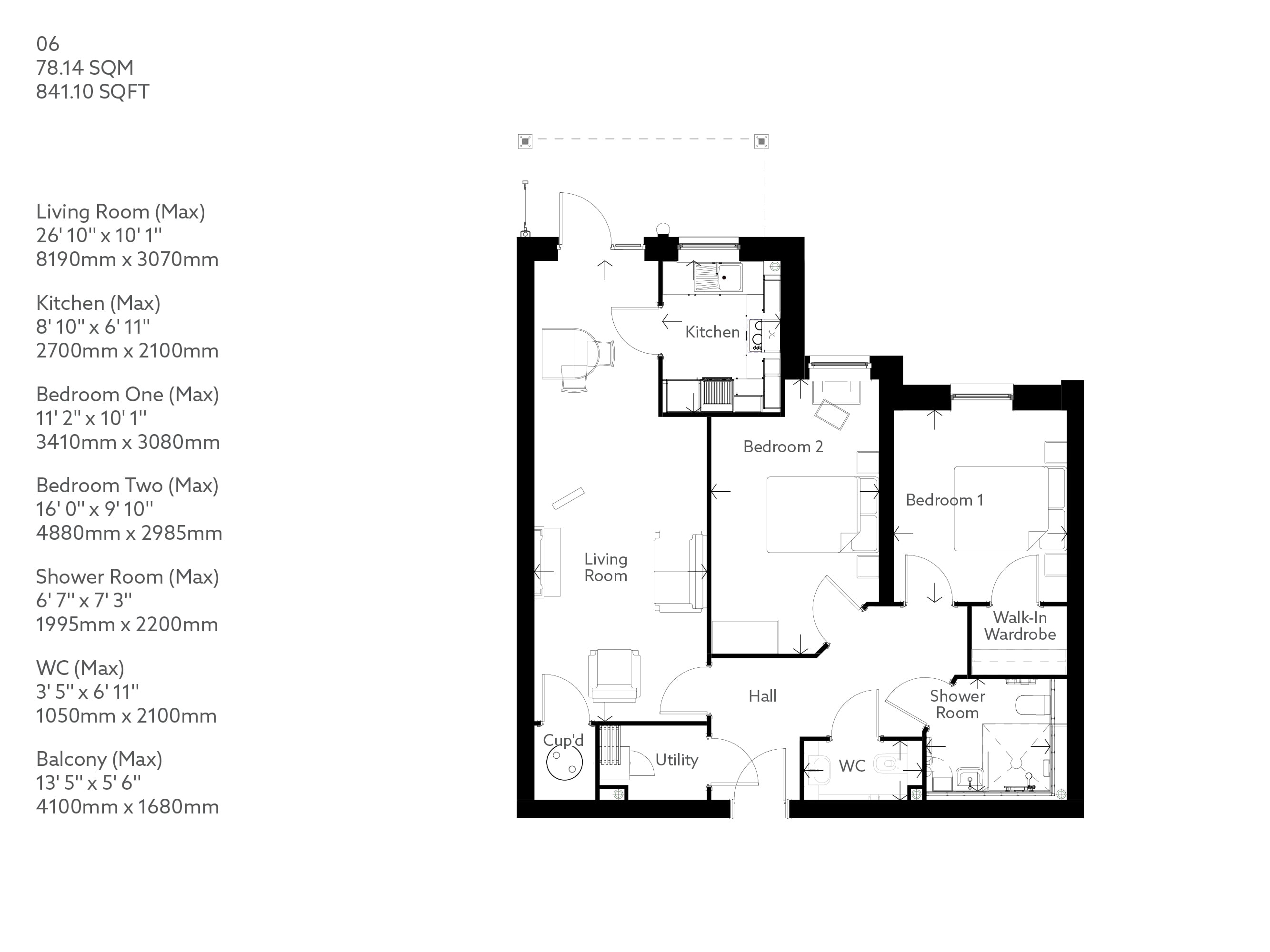 6, Dartmouth floorplan