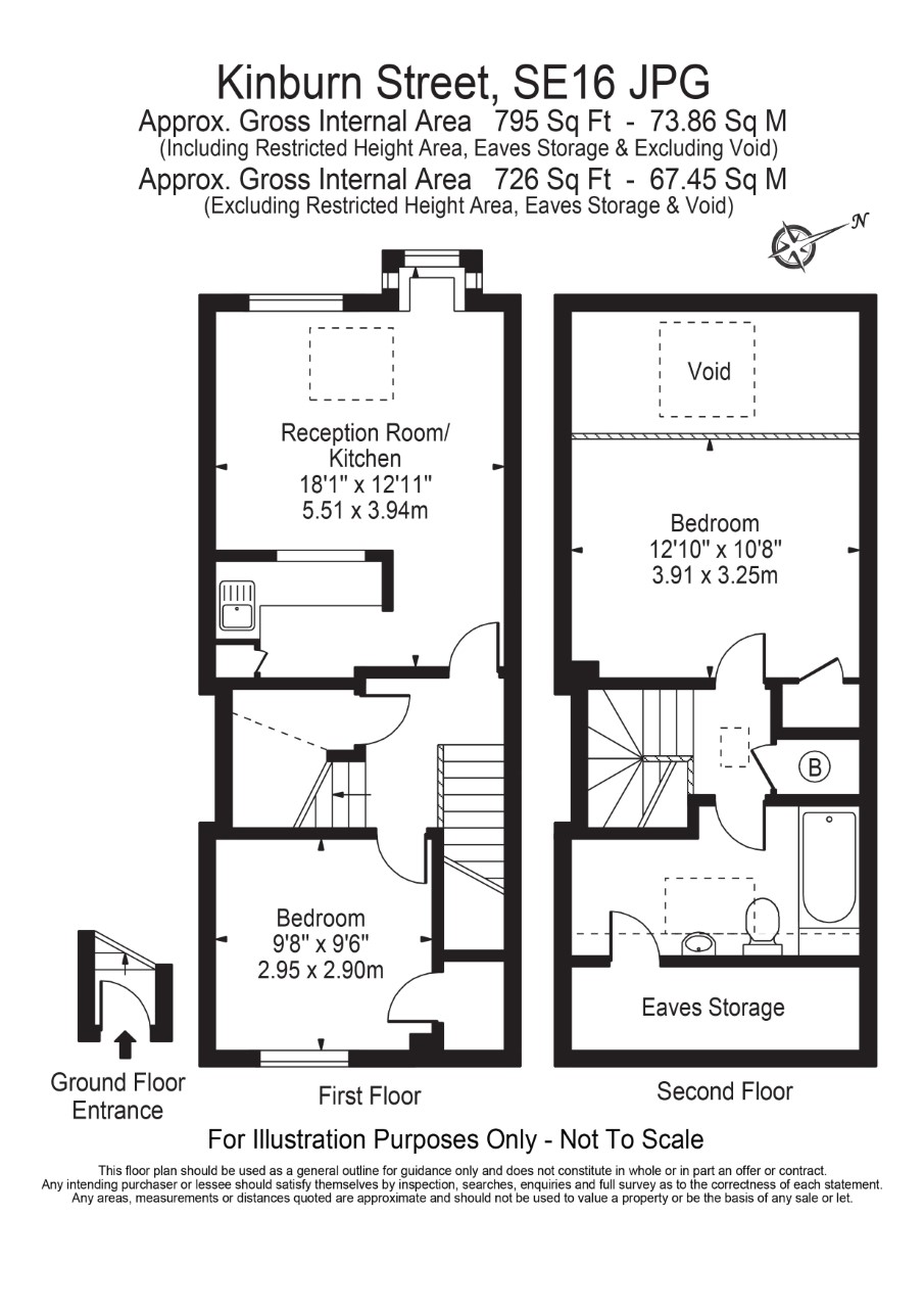 37, Kinburn Street, London floorplan