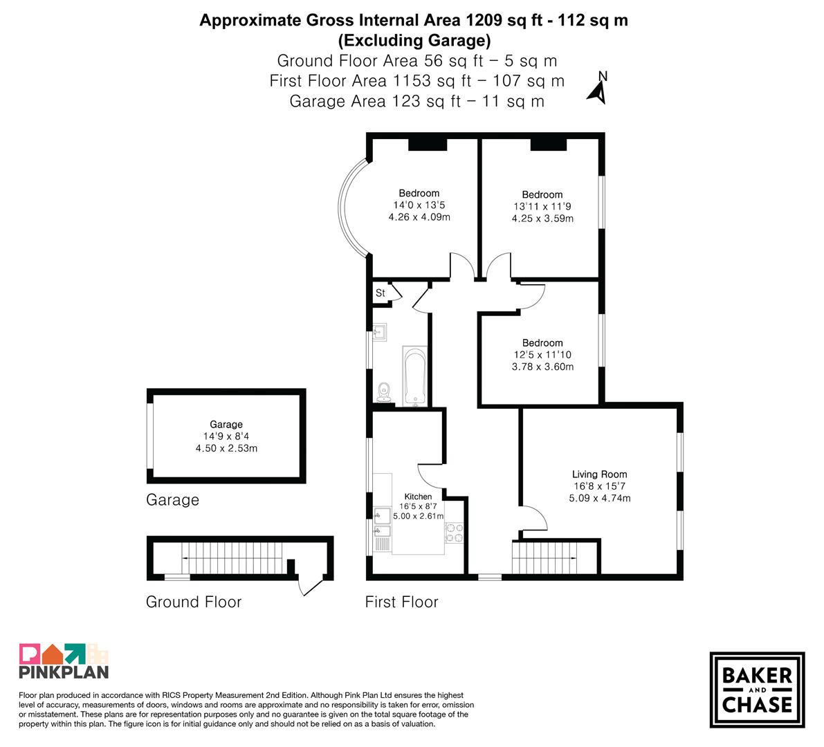 Netherlands Road, Barnet floorplan