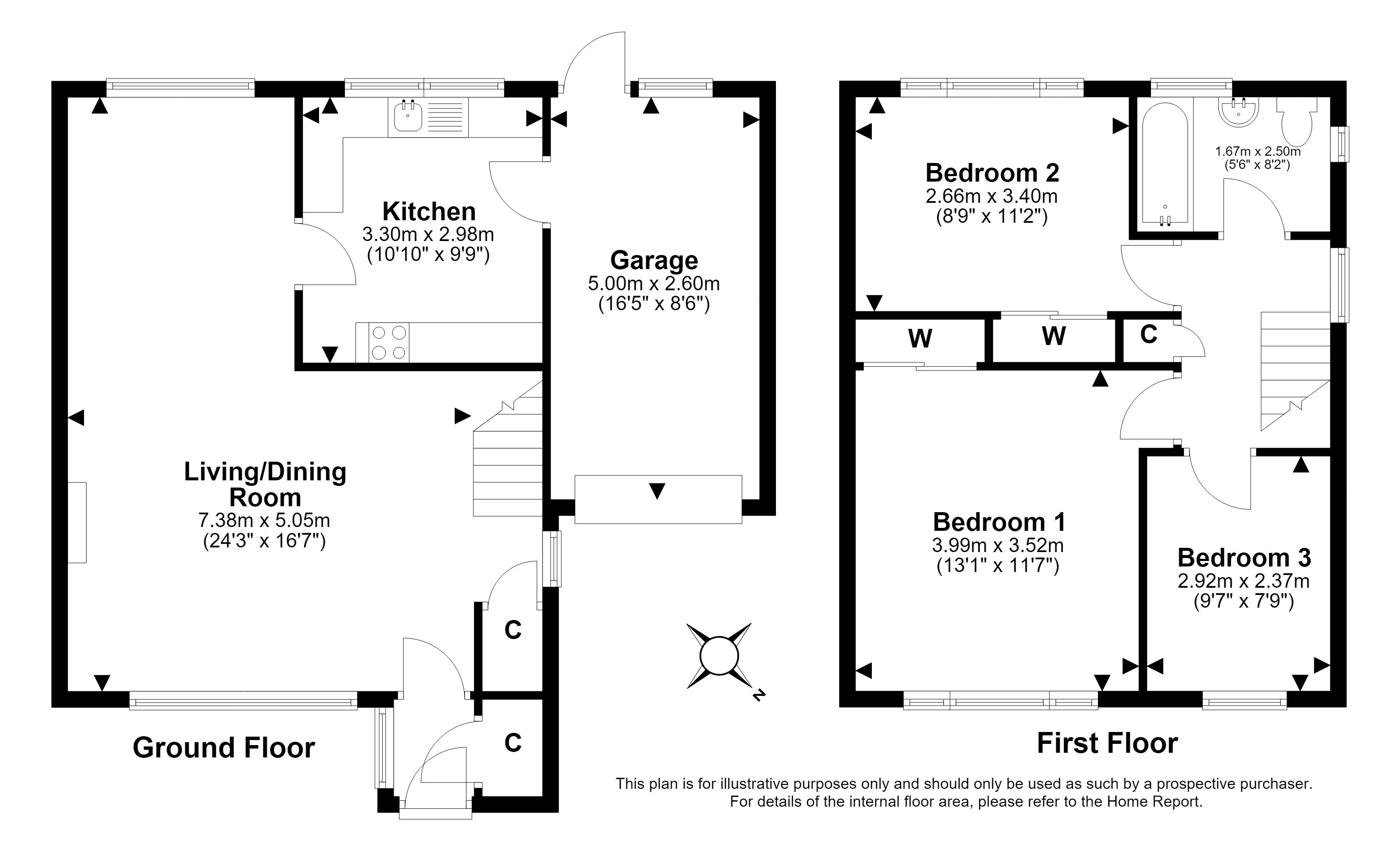 14, Larkfield Road, Dalkeith floorplan