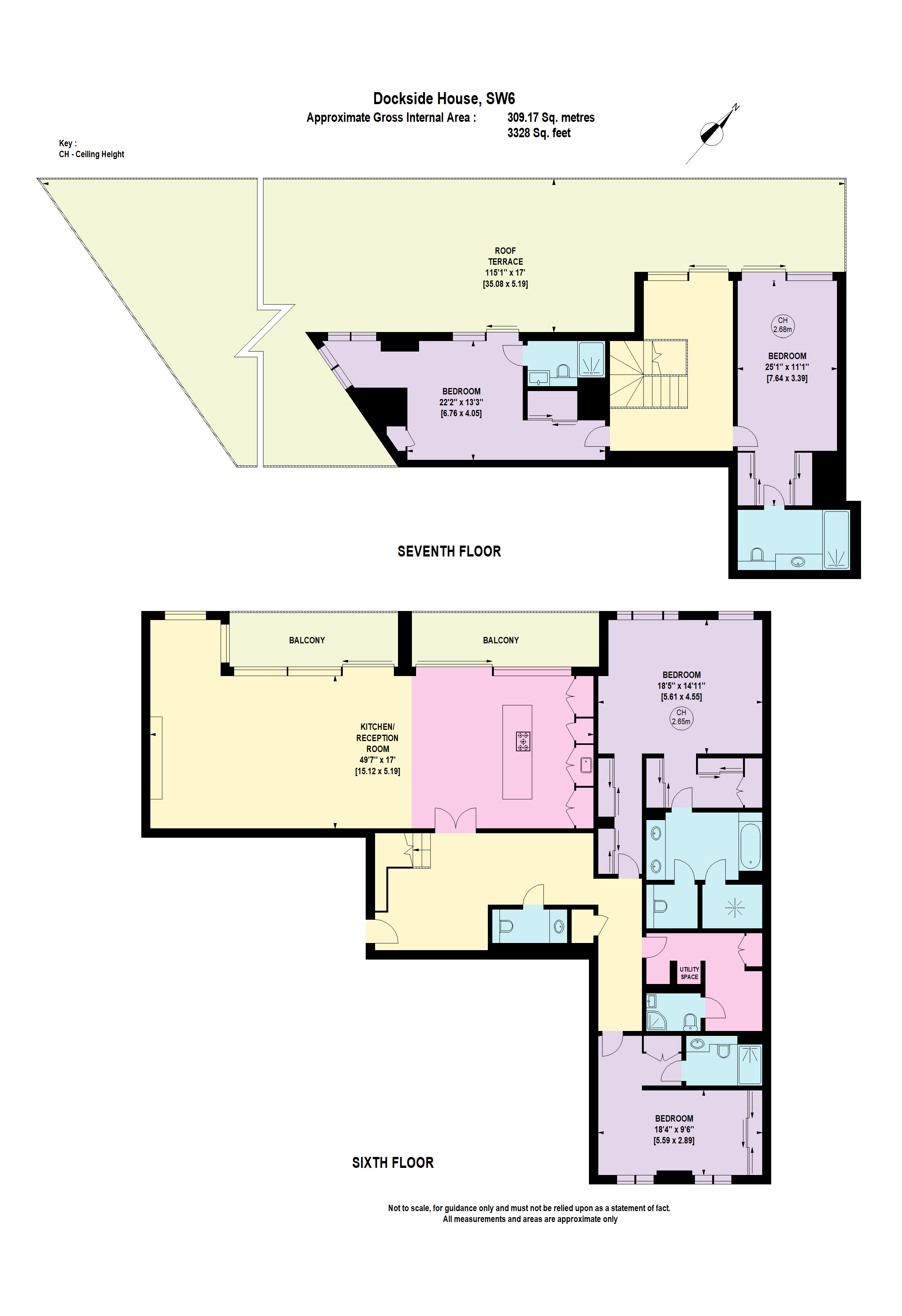 57, Dockside House, Chelsea Creek floorplan