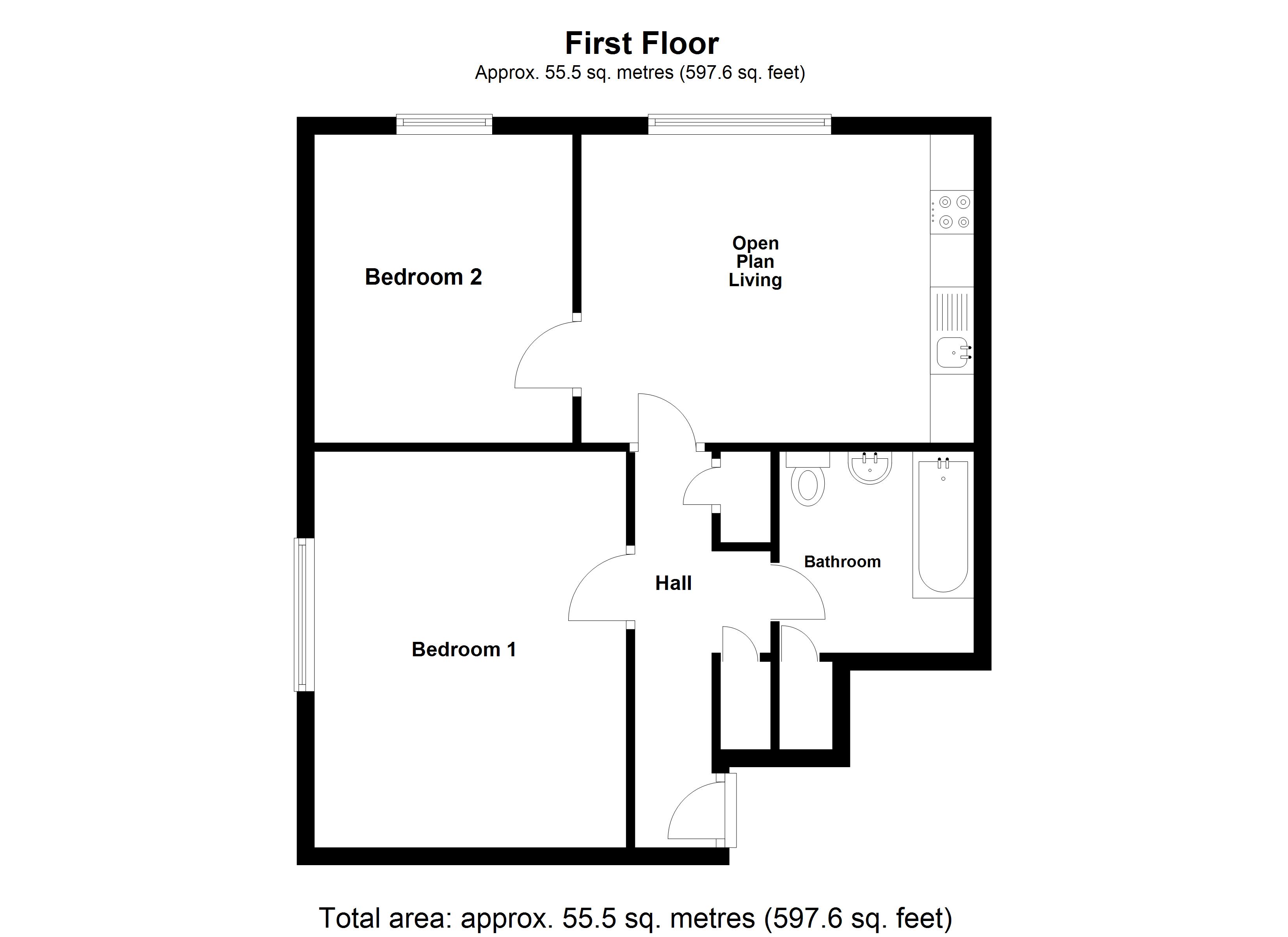 27C,, Penryn Avenue, Milton Keynes floorplan