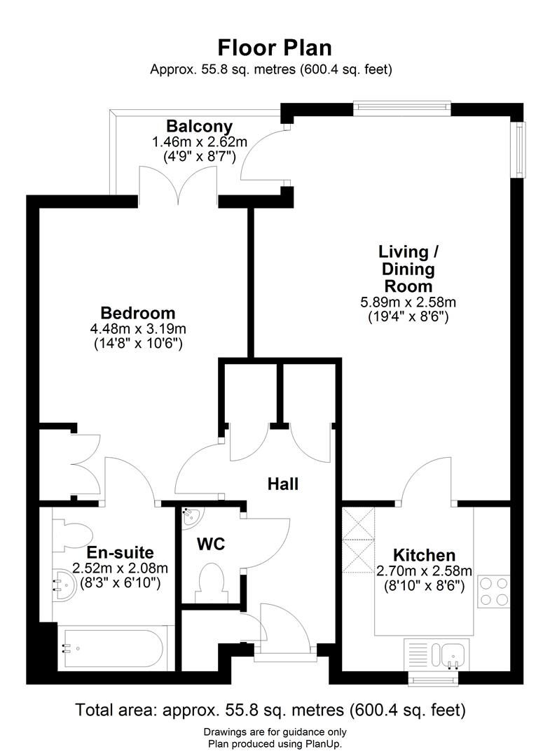 60 Abbeyfield, Wellbrook Way, Cambridge floorplan