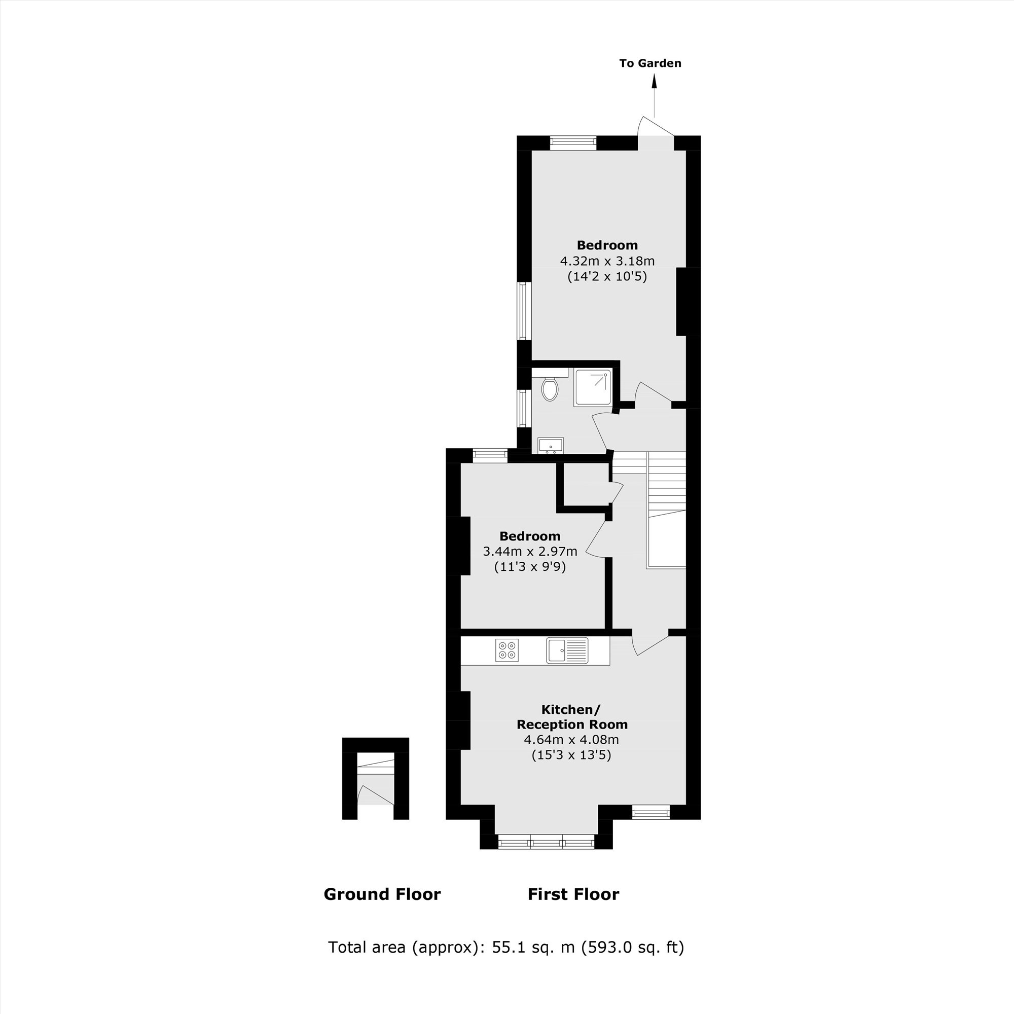 102a, Midmoor Road, LONDON floorplan