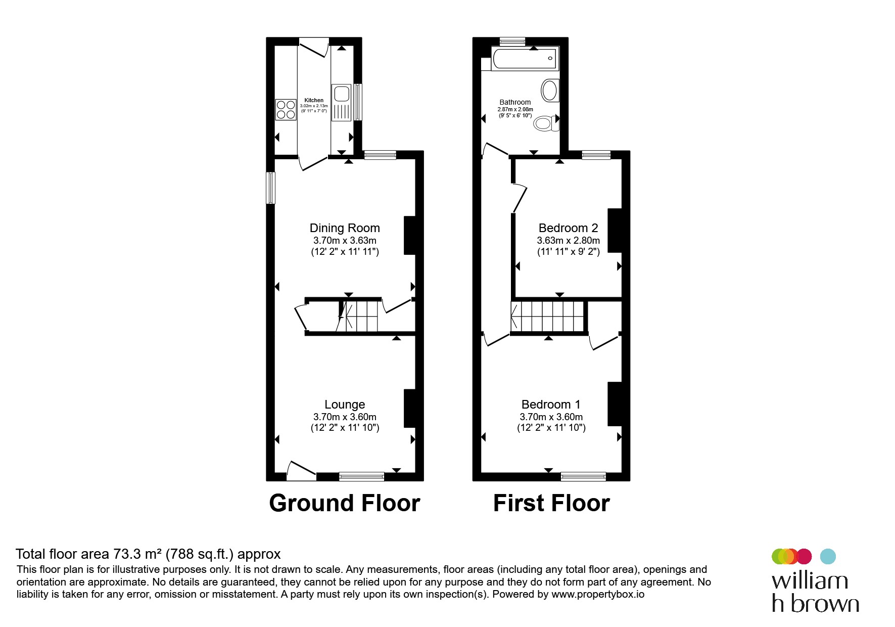 45, Bannerman Road, Nottingham floorplan