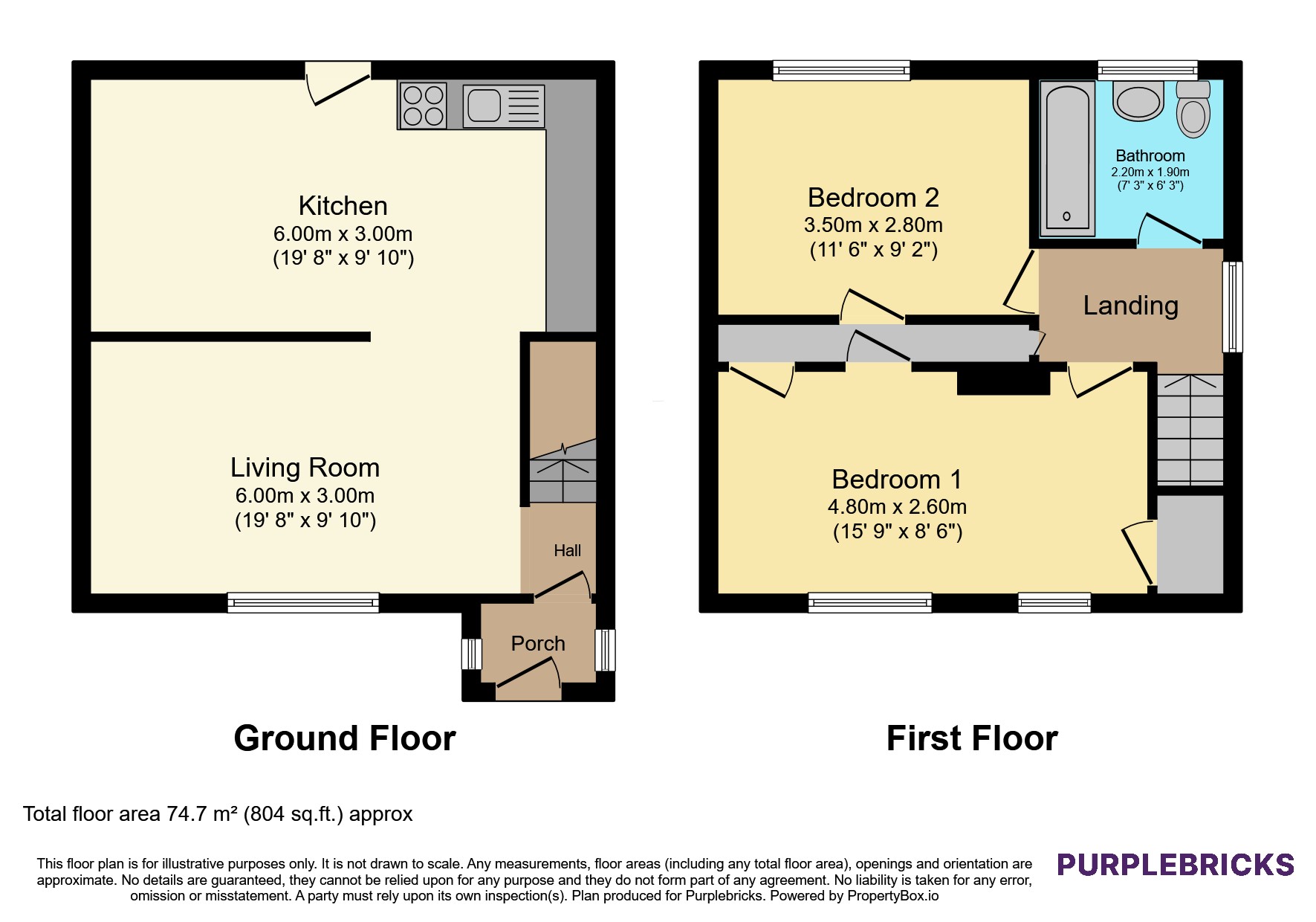 6, South View, Houghton le Spring floorplan