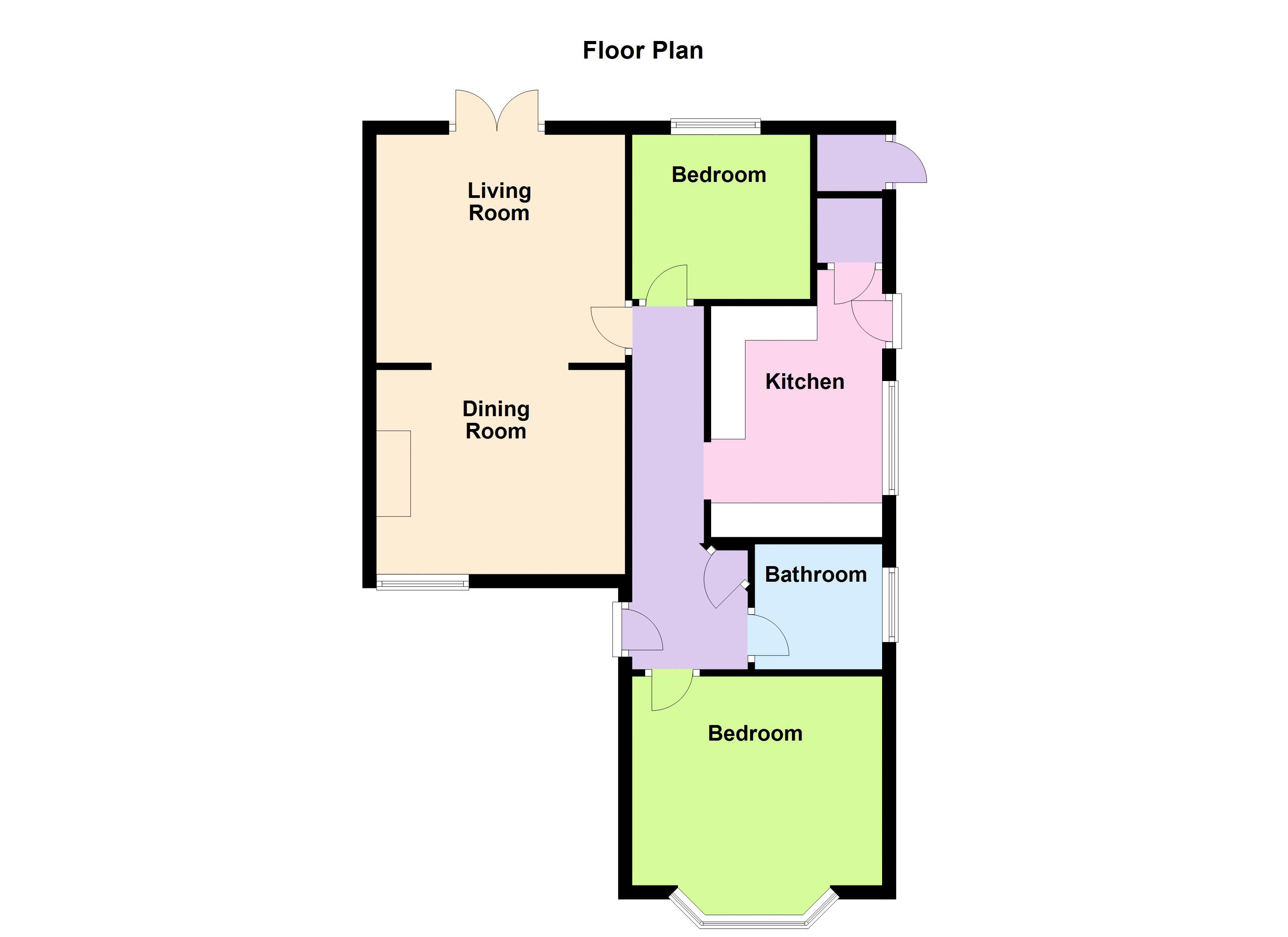 2 Bedrooms Bungalow for sale in Brookdean Road, Worthing BN11
